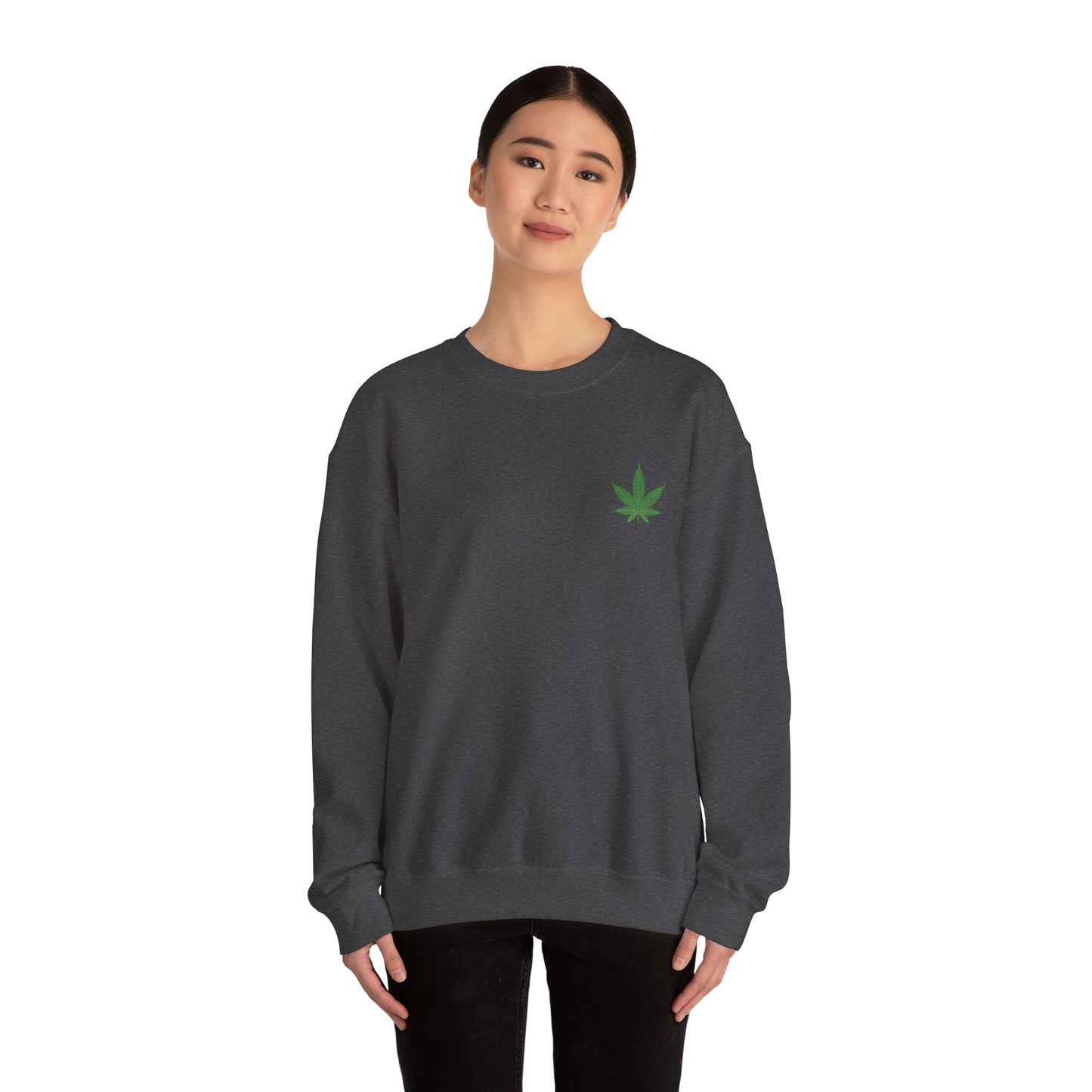 Sudadera Hoja de Marihuana me encanta esta cosa