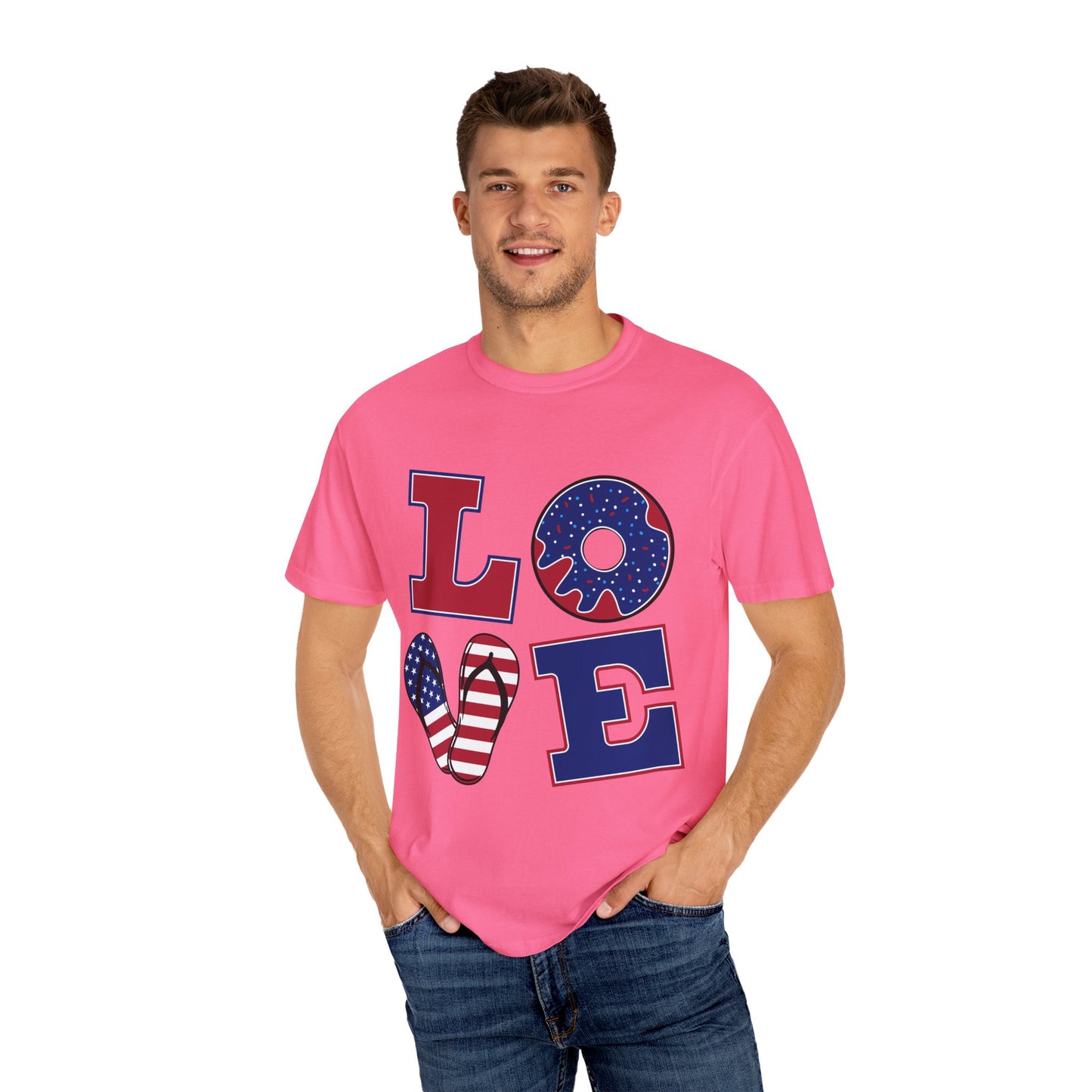Camiseta unisex LOVE Mamá Papá Hijo Hija Niños Amigos