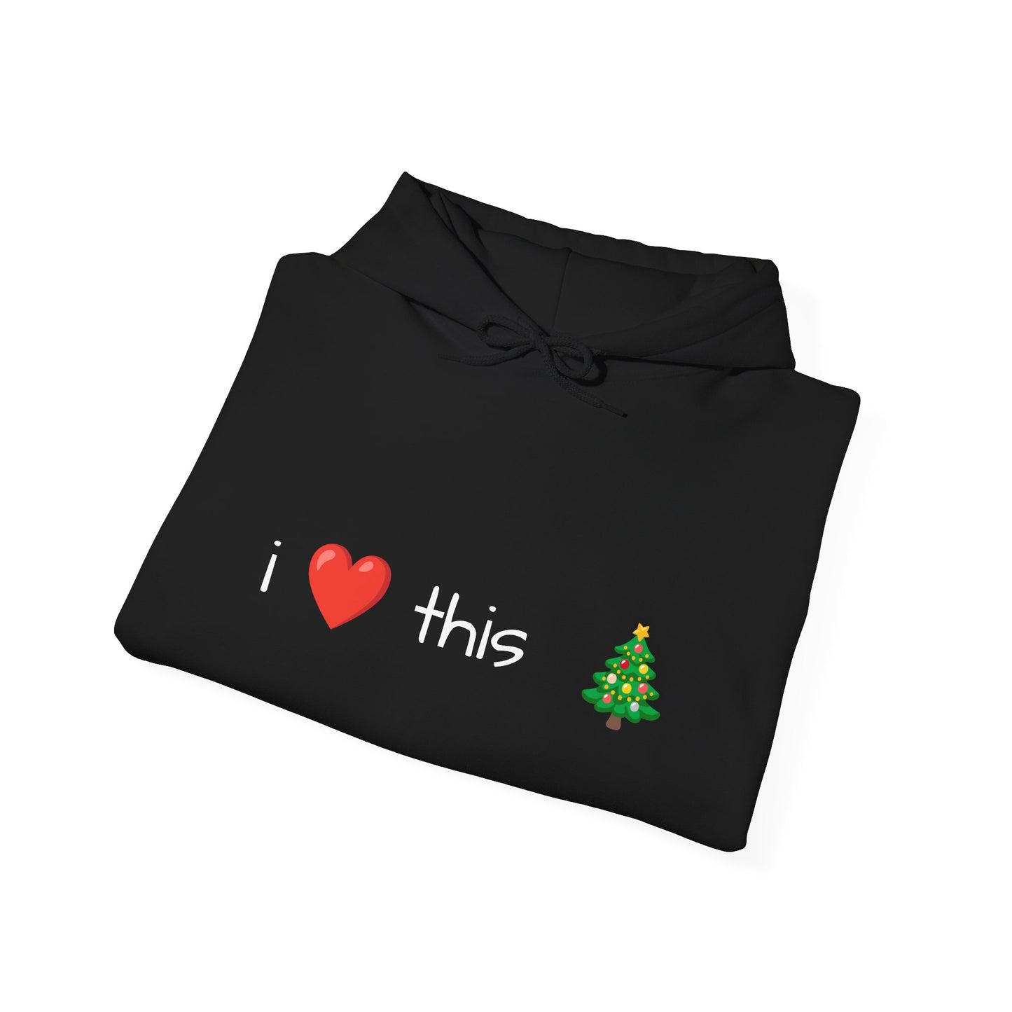 Sudadera con capucha Papá Noel Reno Hoja de marihuana