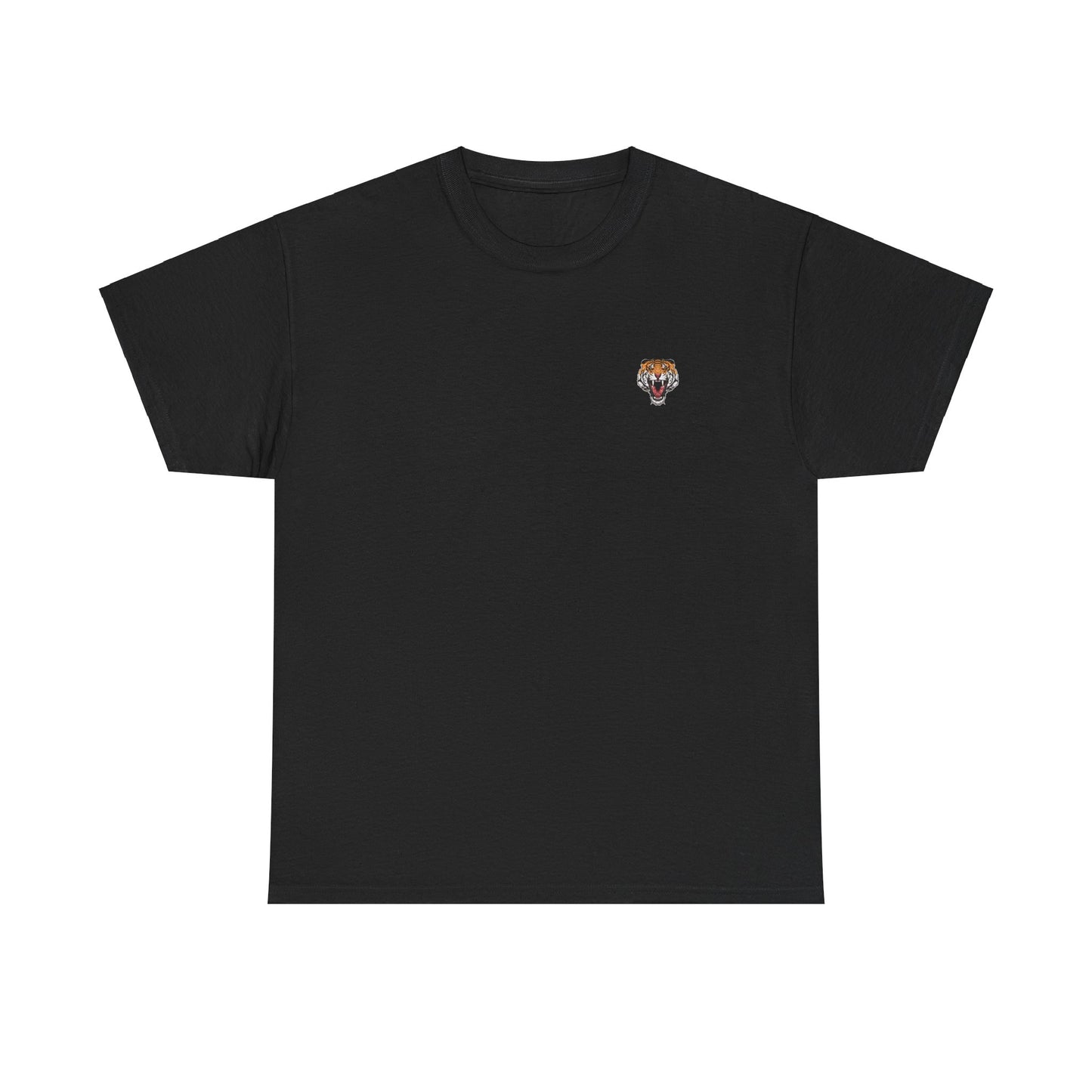 Camiseta A Japón le encanta esta camiseta de mezcla pesada con cuello redondo de tigre.