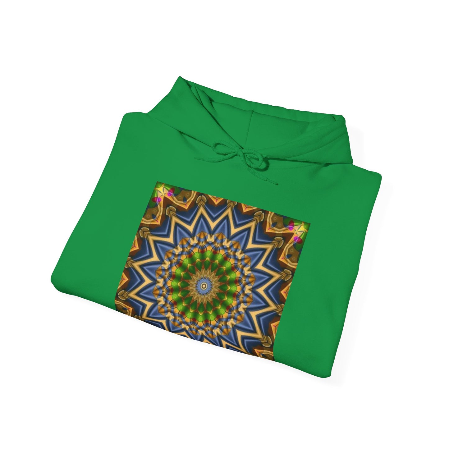 Sudadera con capucha de diseño abstracto
