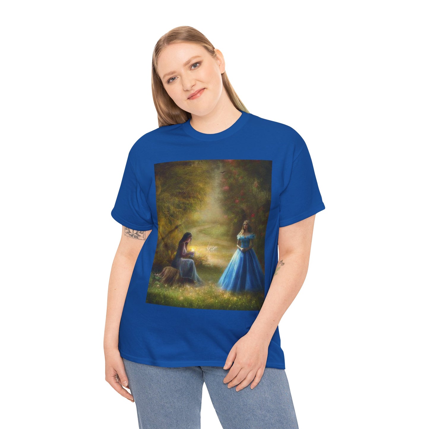 Camiseta unisex de algodón grueso