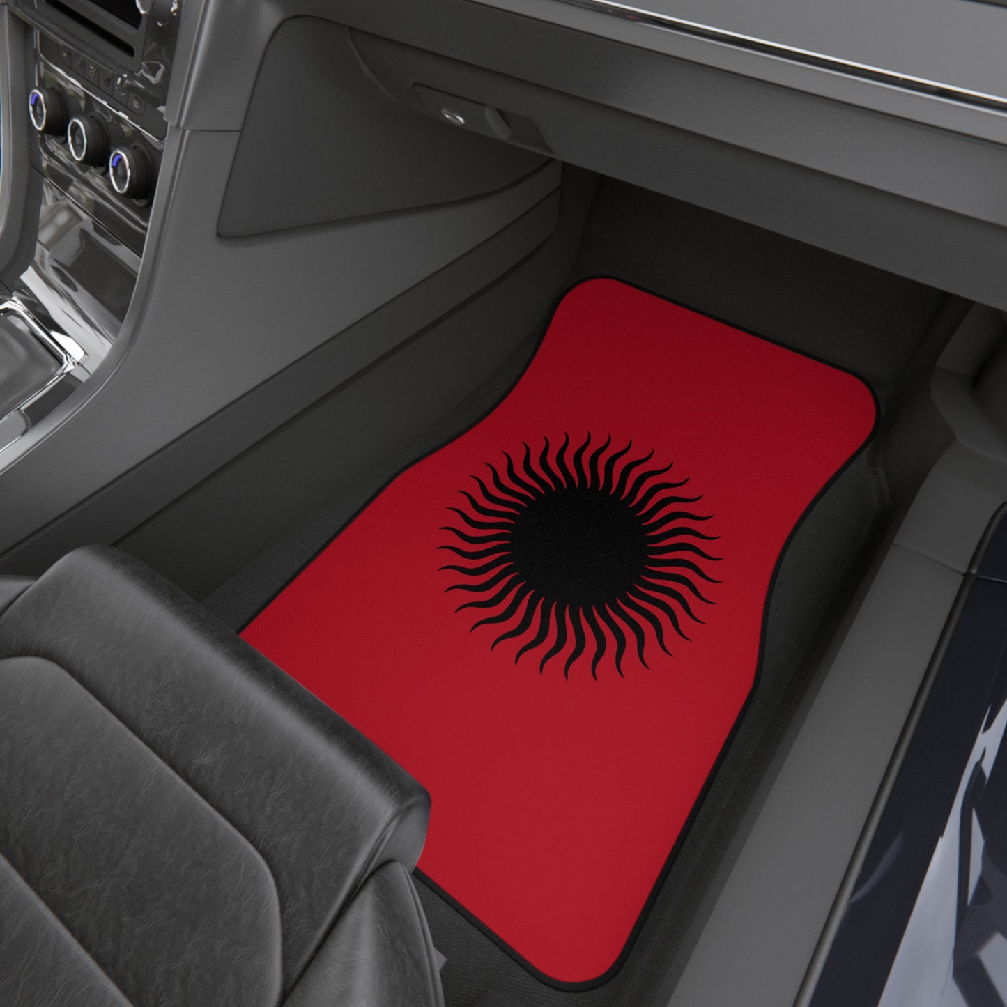 Alfombrillas para coche (juego de 4) Sol negro