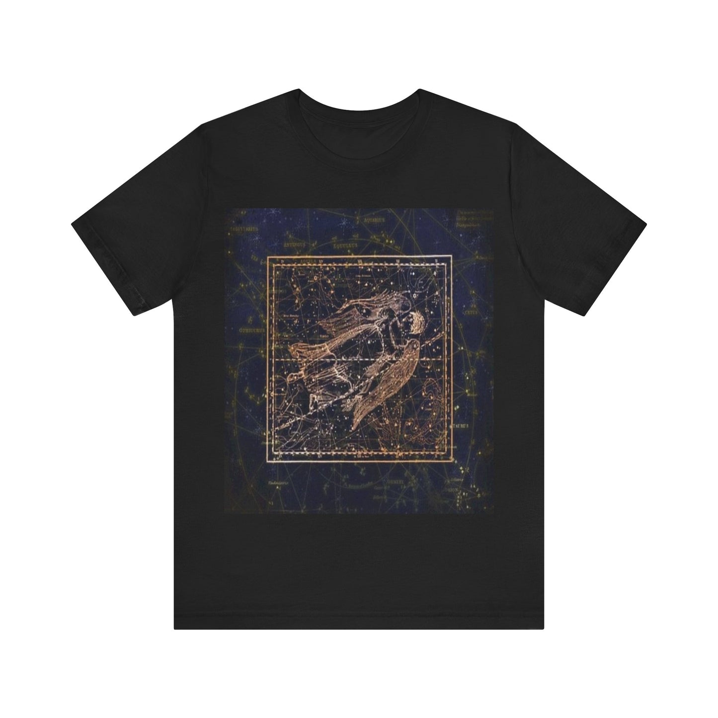 Camiseta Constelación Hidra más grande Cruz más pequeña ¡GUAU!