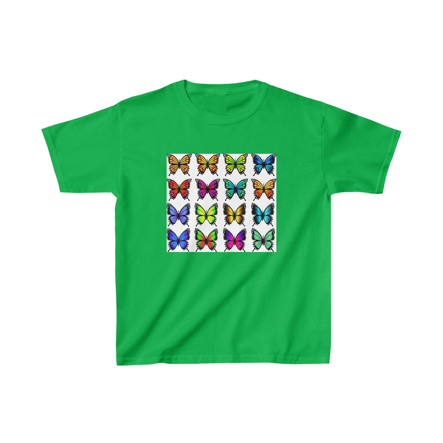 Camiseta juvenil Mariposas coloridas ¡Lo conseguí porque me porté bien hoy!