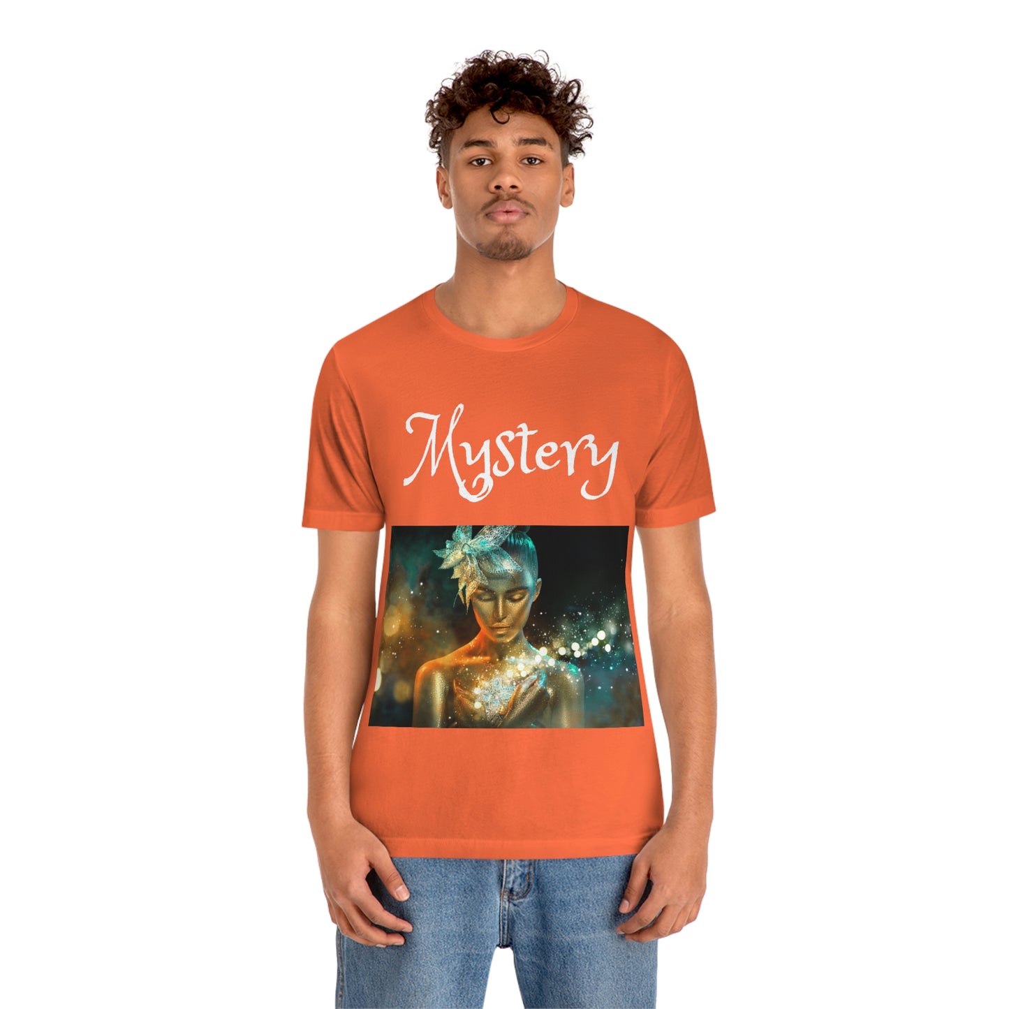 Camiseta unisex de manga corta Mystery, regalo para mamá, papá, hijo e hija