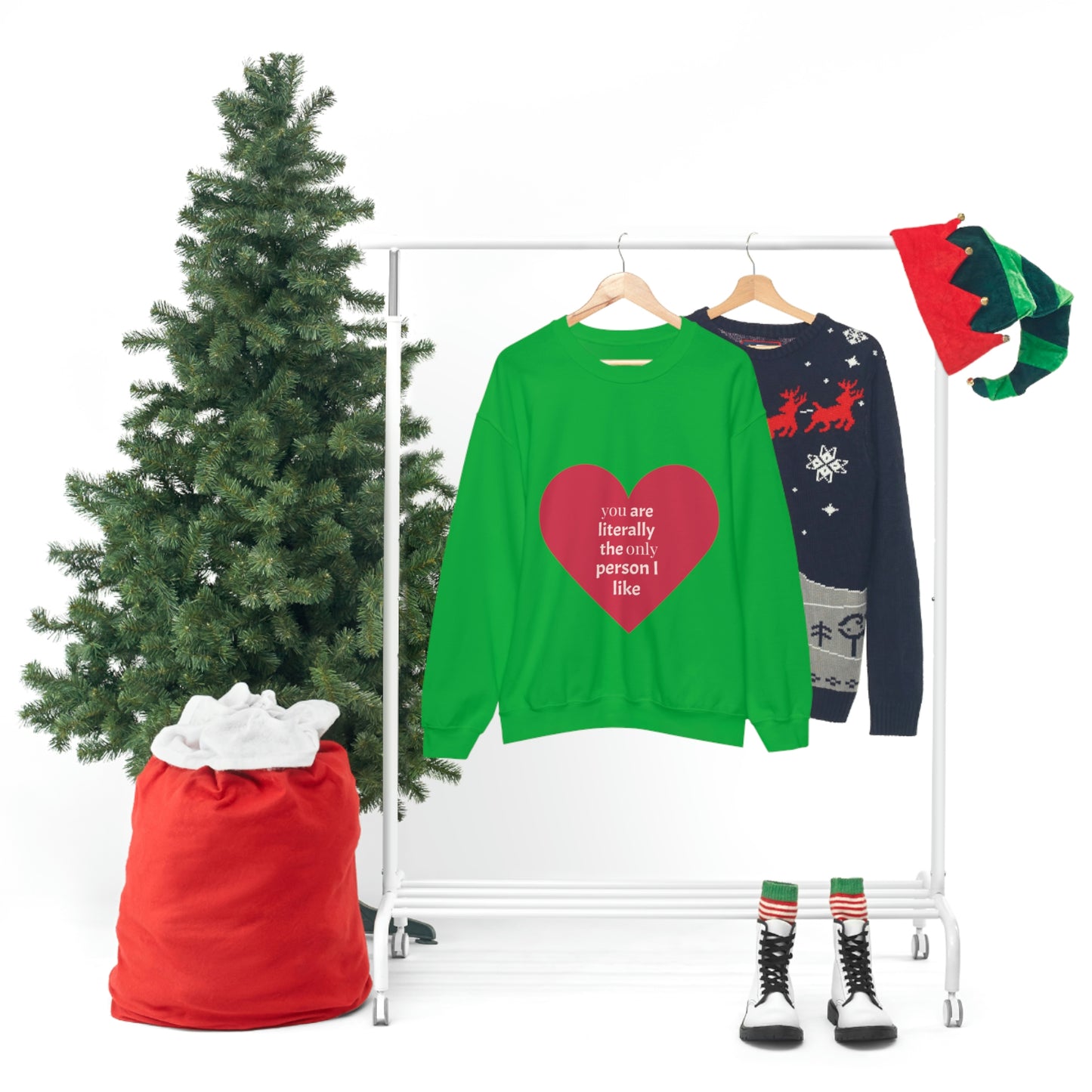 Sudadera de corazón rojo ¡Definitivamente un regalo encantador!