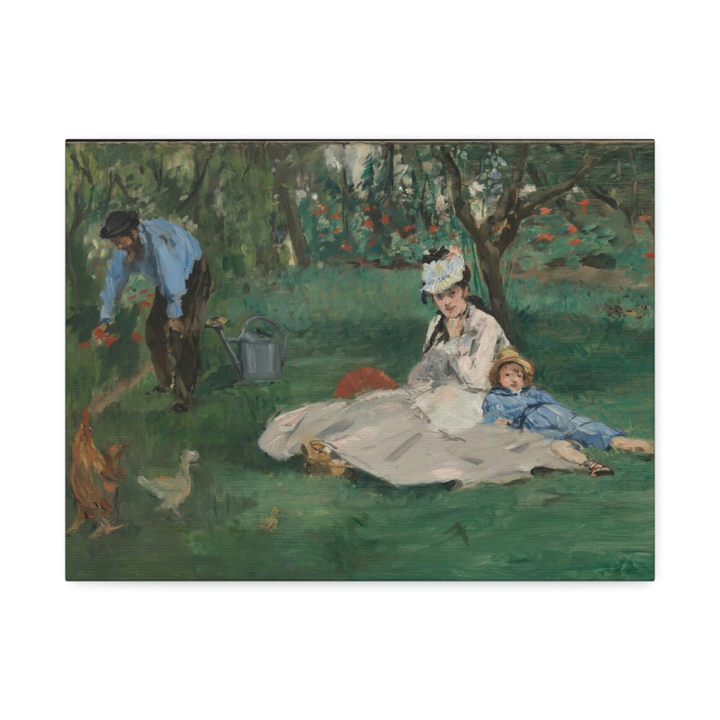 Relajándose todo el día Lienzo El Museo Metropolitano de Arte de Nueva York