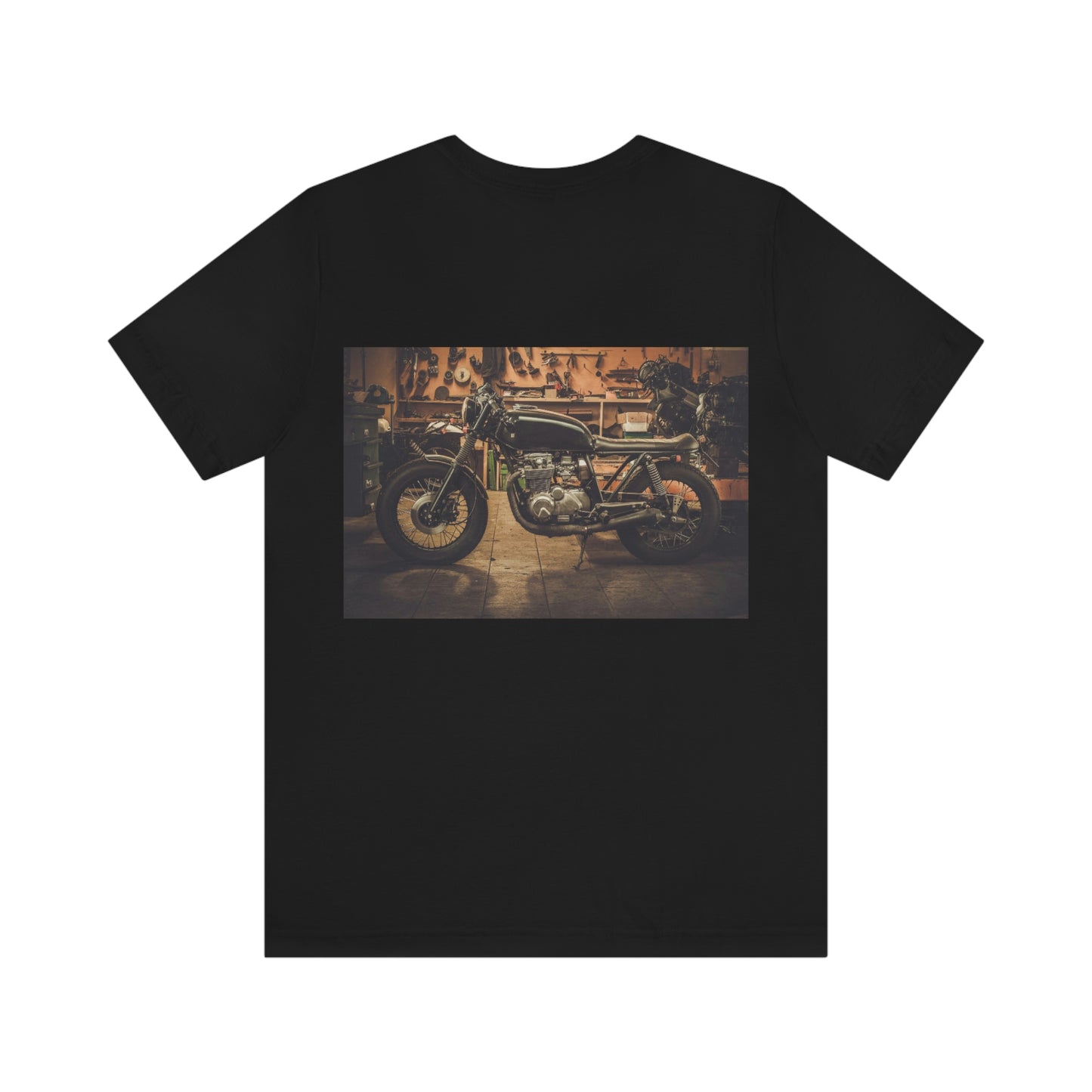 Camiseta de moto ¡Divirtiéndome en mi garaje! ¡Simplemente pasando el rato!