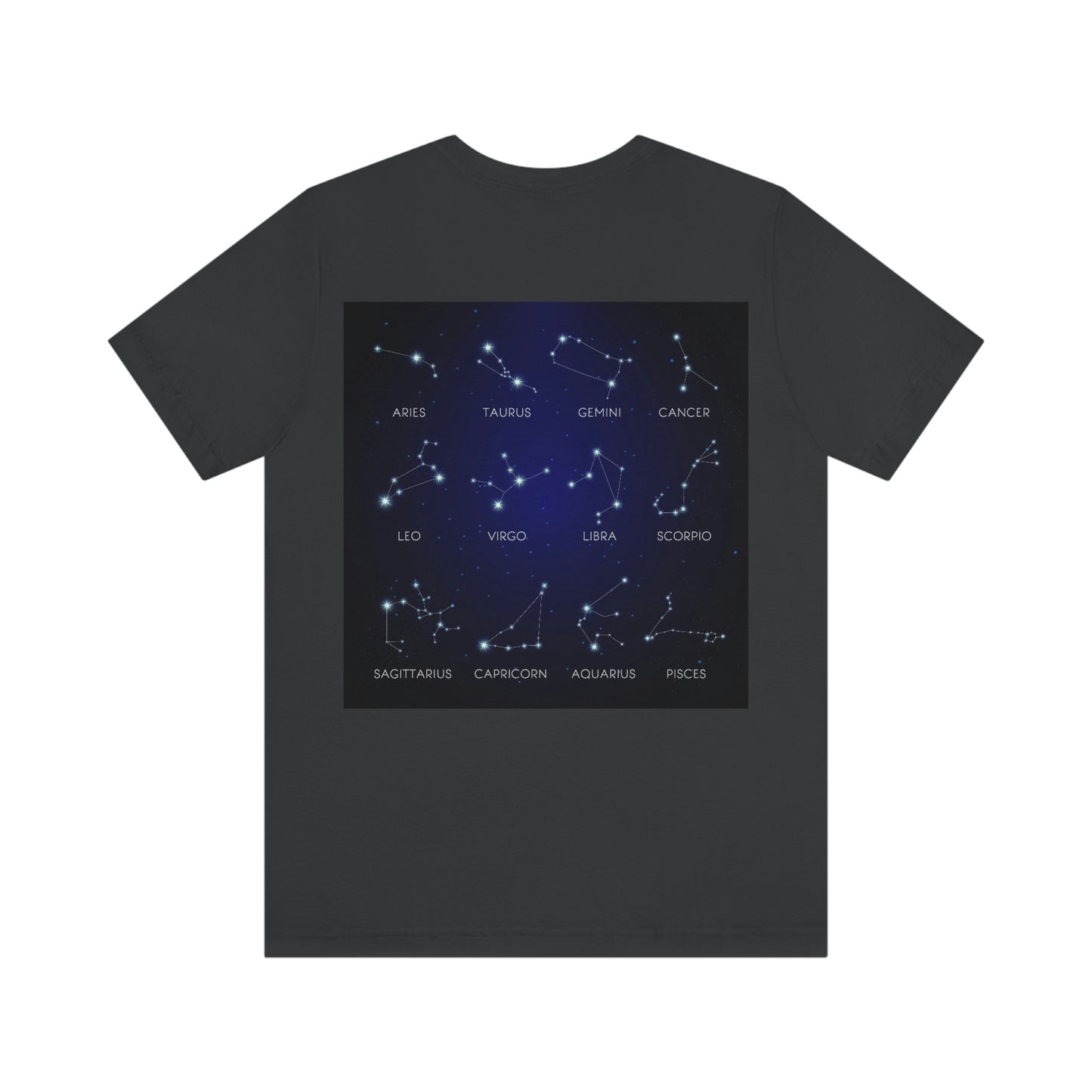 Camiseta unisex de manga corta con diseño de estrellas para cumpleaños, aniversarios y día de la madre