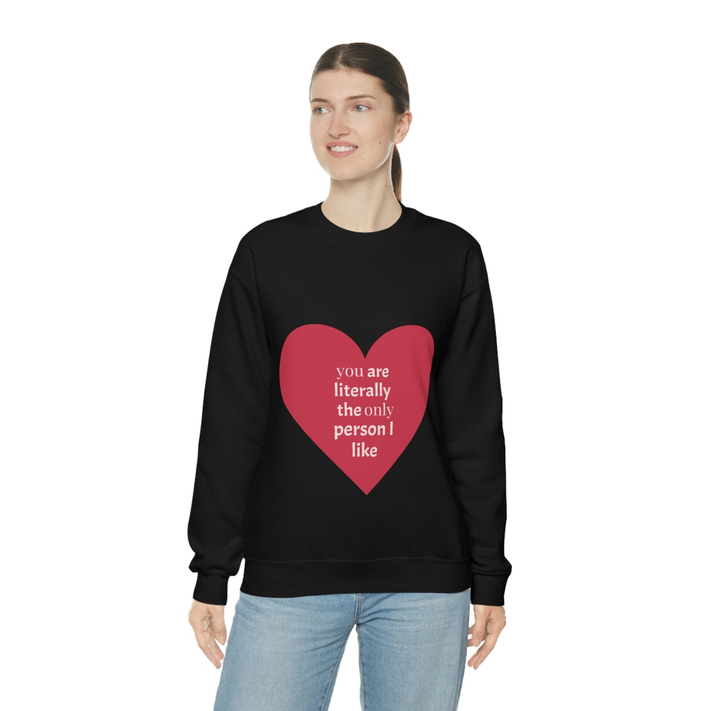 Sudadera de corazón rojo ¡Definitivamente un regalo encantador!