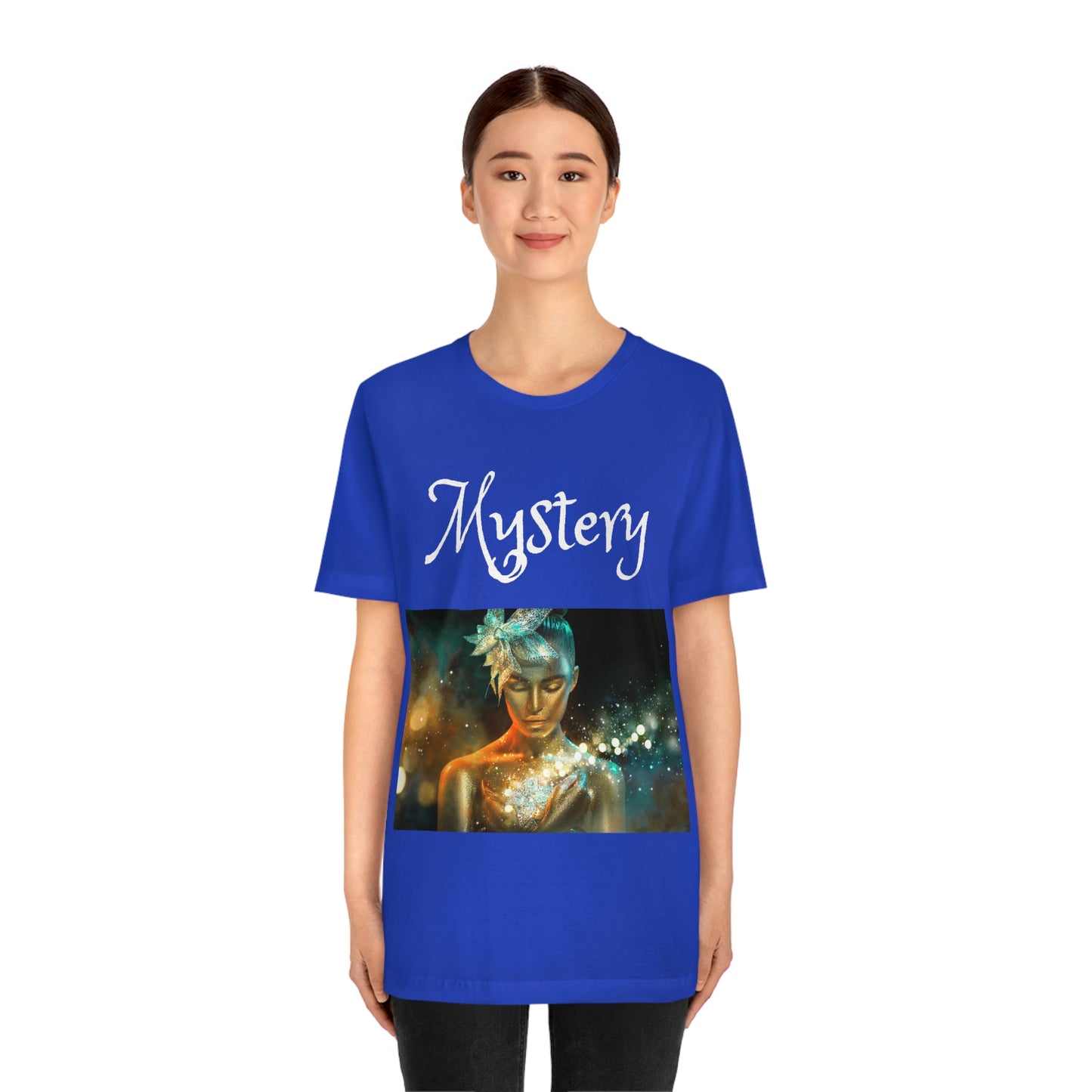 Camiseta unisex de manga corta Mystery, regalo para mamá, papá, hijo e hija