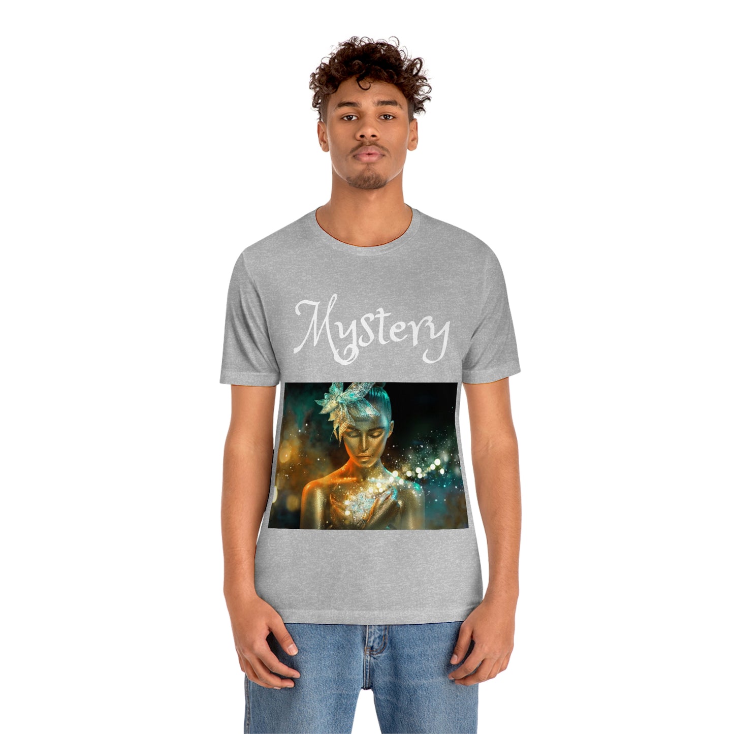 Camiseta unisex de manga corta Mystery, regalo para mamá, papá, hijo e hija