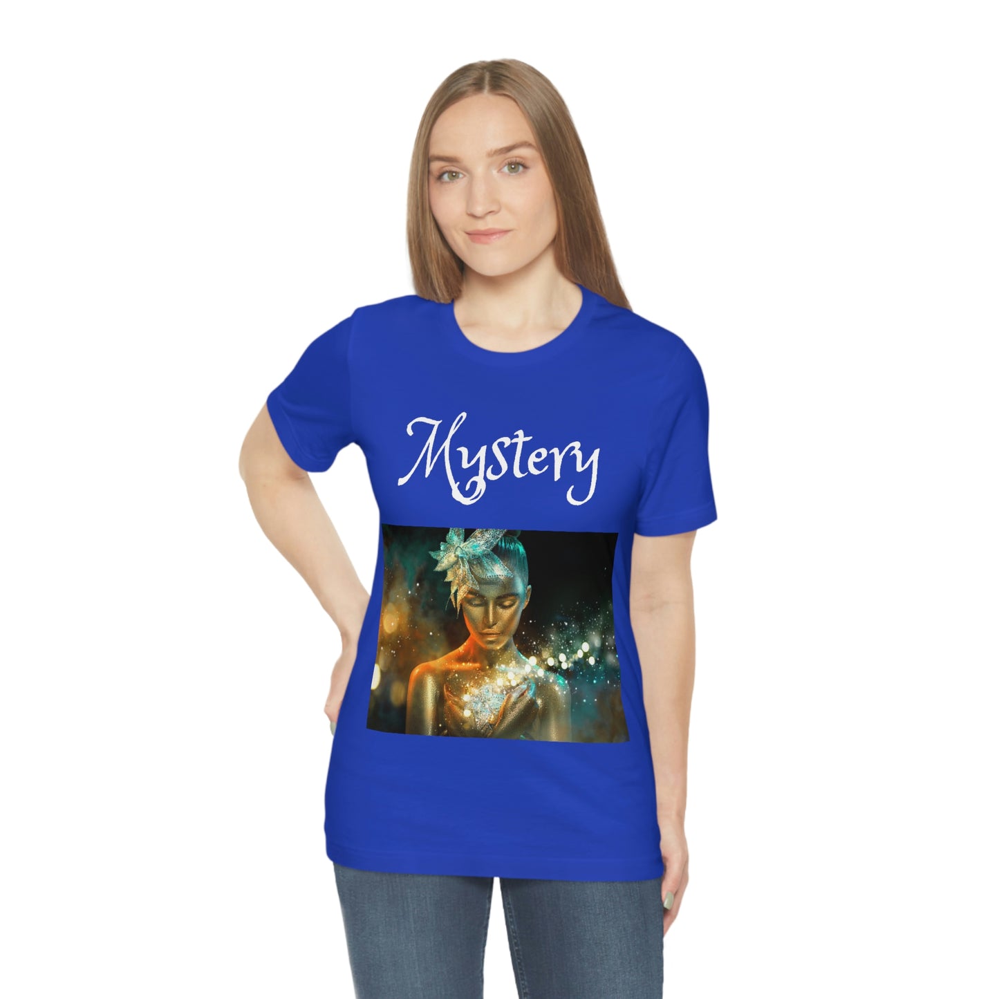 Camiseta unisex de manga corta Mystery, regalo para mamá, papá, hijo e hija