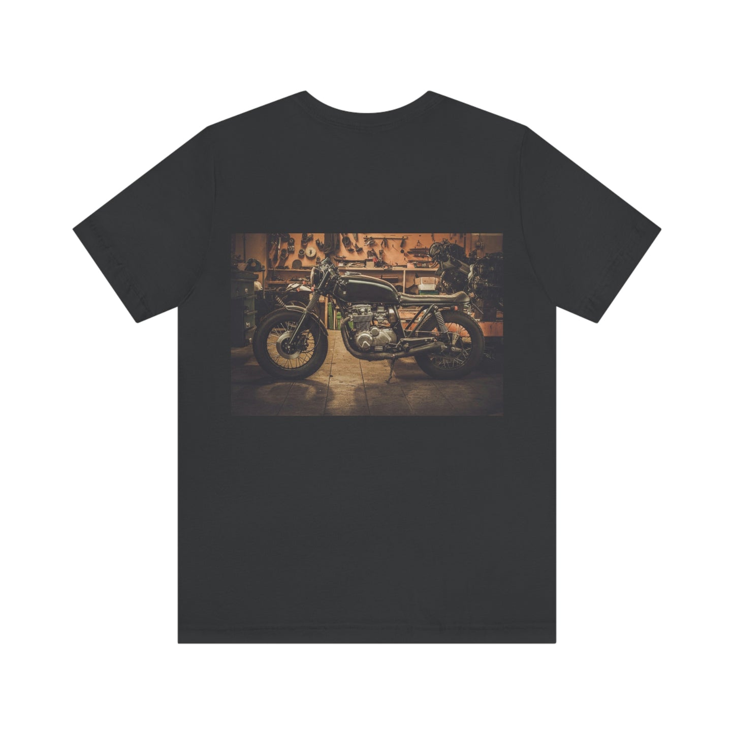 Camiseta de moto ¡Divirtiéndome en mi garaje! ¡Simplemente pasando el rato!