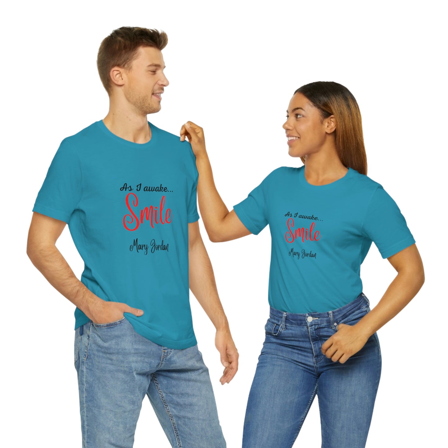 Mientras me despierto Sonríe Mary Jordan Camiseta unisex de manga corta Museos Zoológico Epcot Beach