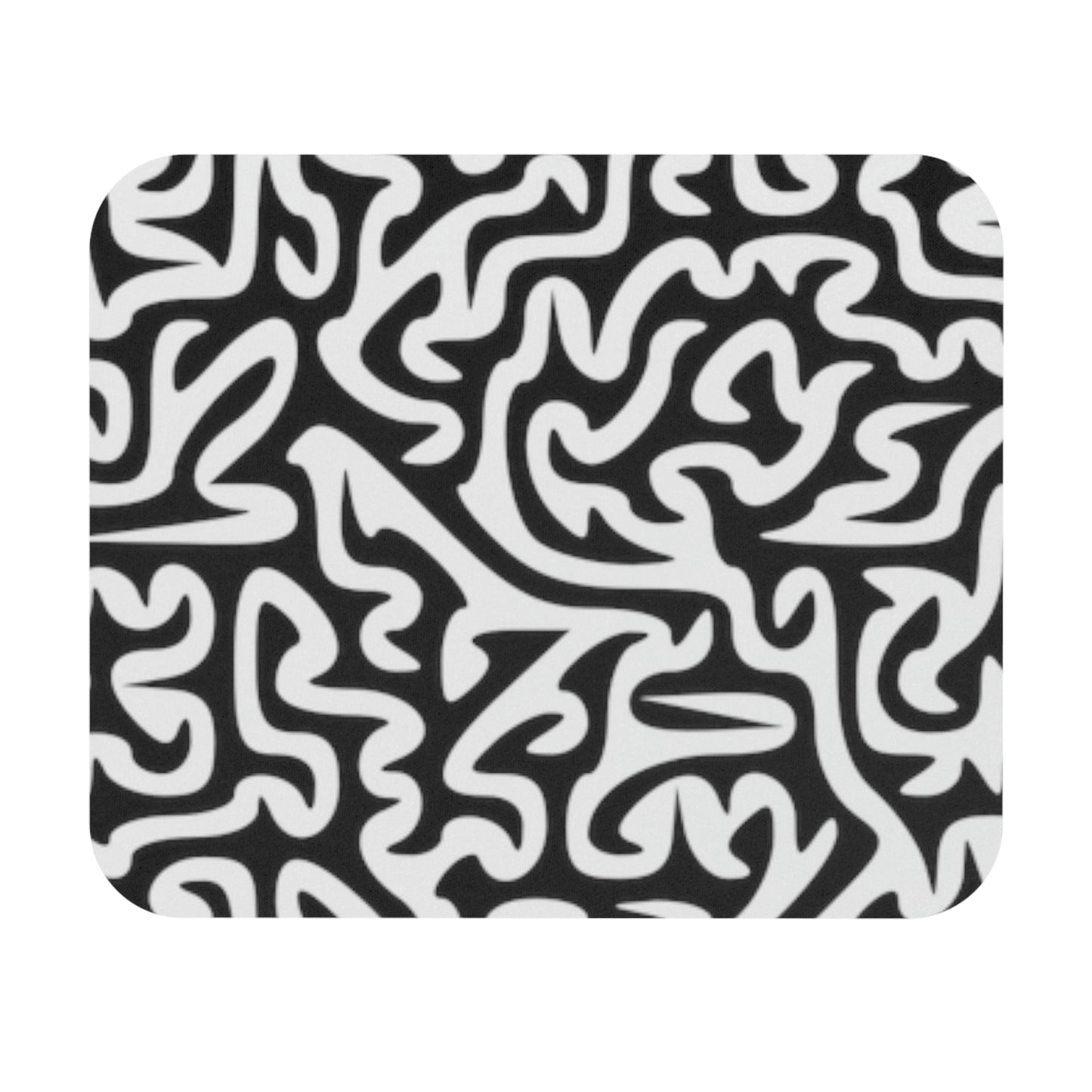 Maze Black White. Size: 9"x8". Cost: $21.00. Custom Artwork. Unique Whimsical Flare. Vivid Colors. Great to use at home or the office. Great to use with your desk top computer. Great for School, Students, College, Traveling, Home or Work.