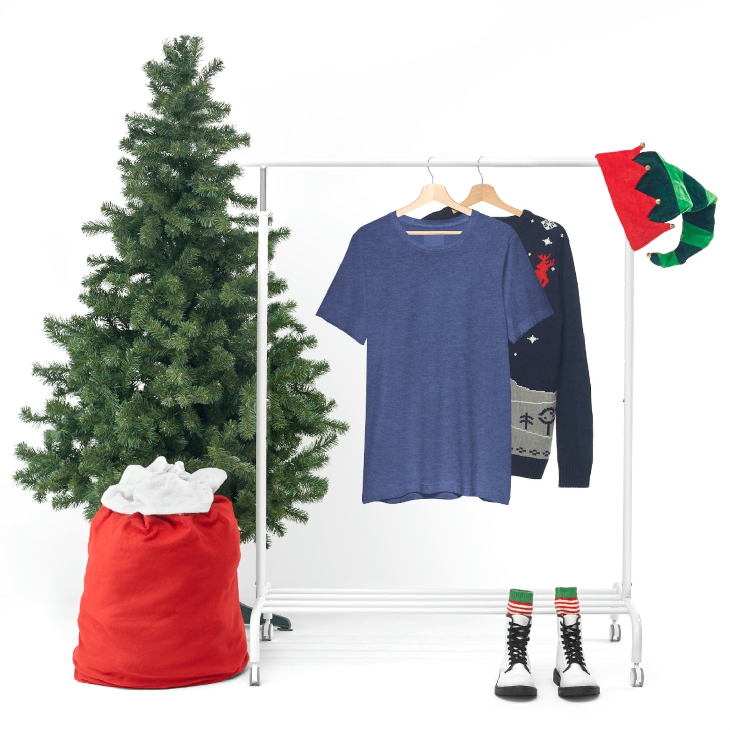 Camiseta unisex de manga corta Just Think para el trabajo, la escuela, los recados y las compras