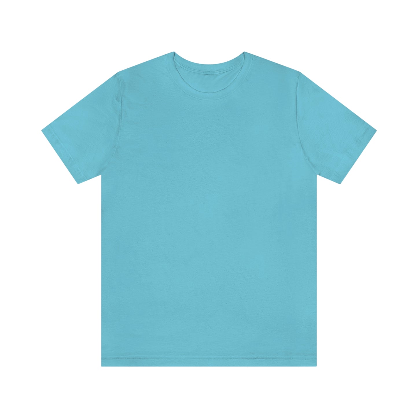 Camiseta unisex de manga corta Just Think para el trabajo, la escuela, los recados y las compras