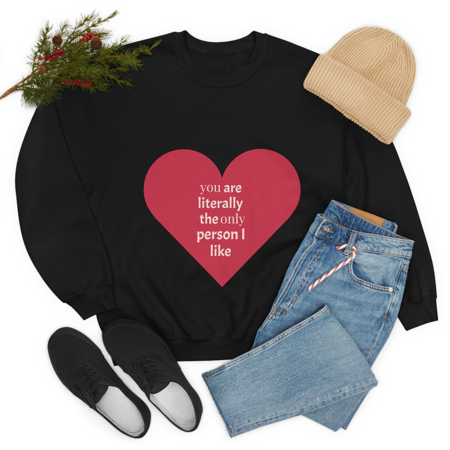 Sudadera de corazón rojo ¡Definitivamente un regalo encantador!