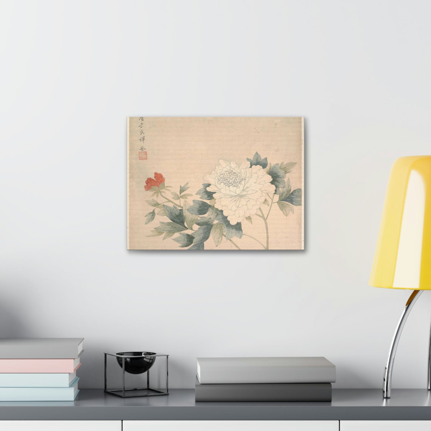 Lienzo de flores japonesas El Museo Metropolitano de Arte de Nueva York