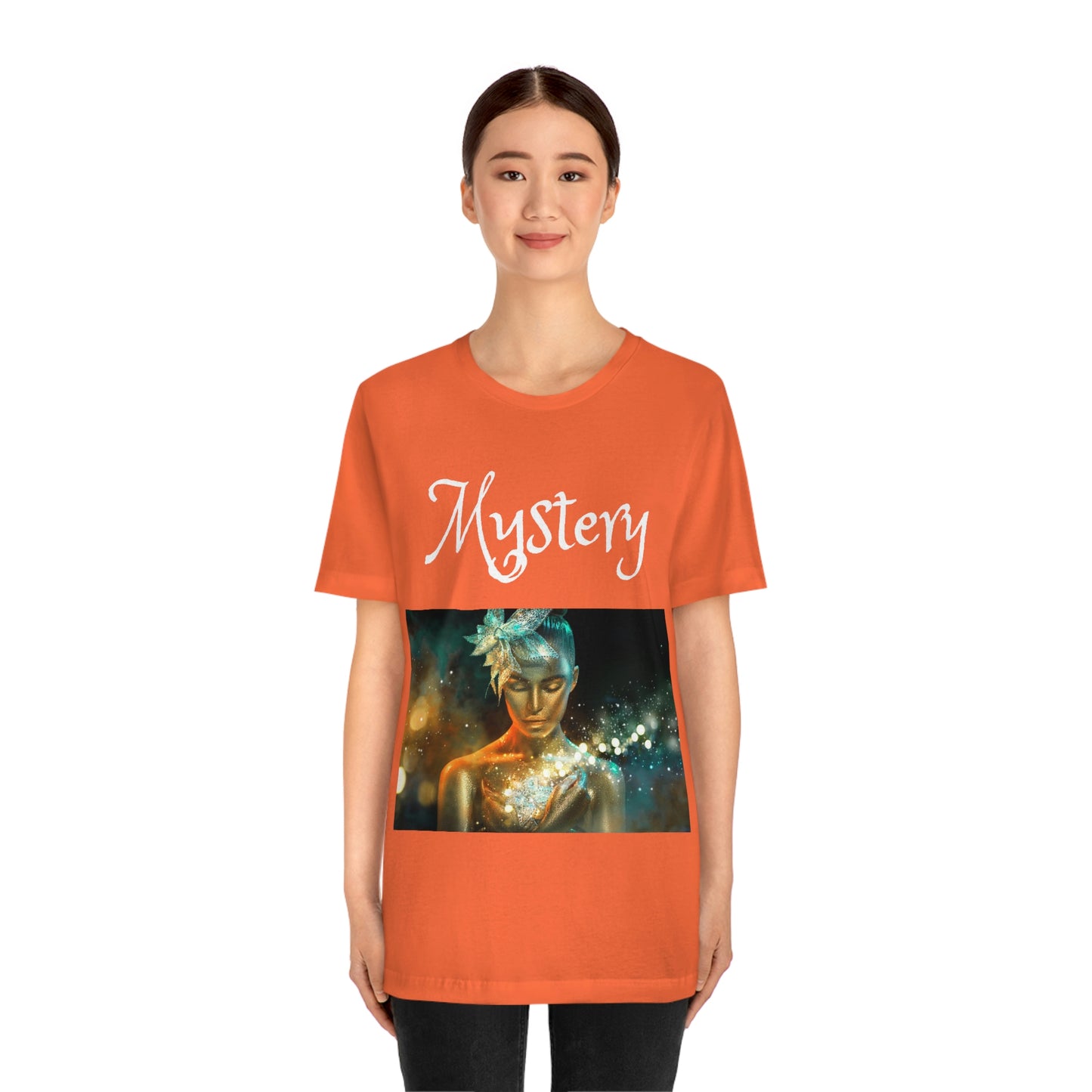 Camiseta unisex de manga corta Mystery, regalo para mamá, papá, hijo e hija