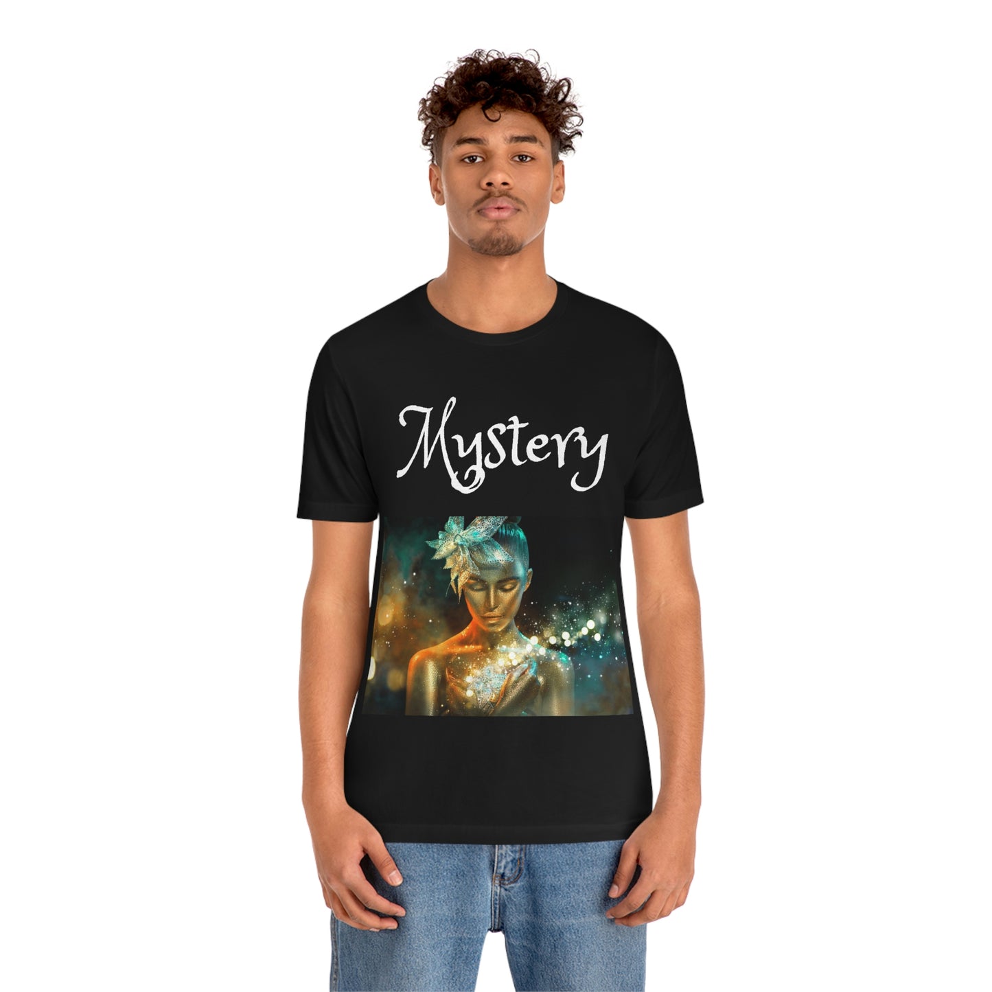 Camiseta unisex de manga corta Mystery, regalo para mamá, papá, hijo e hija