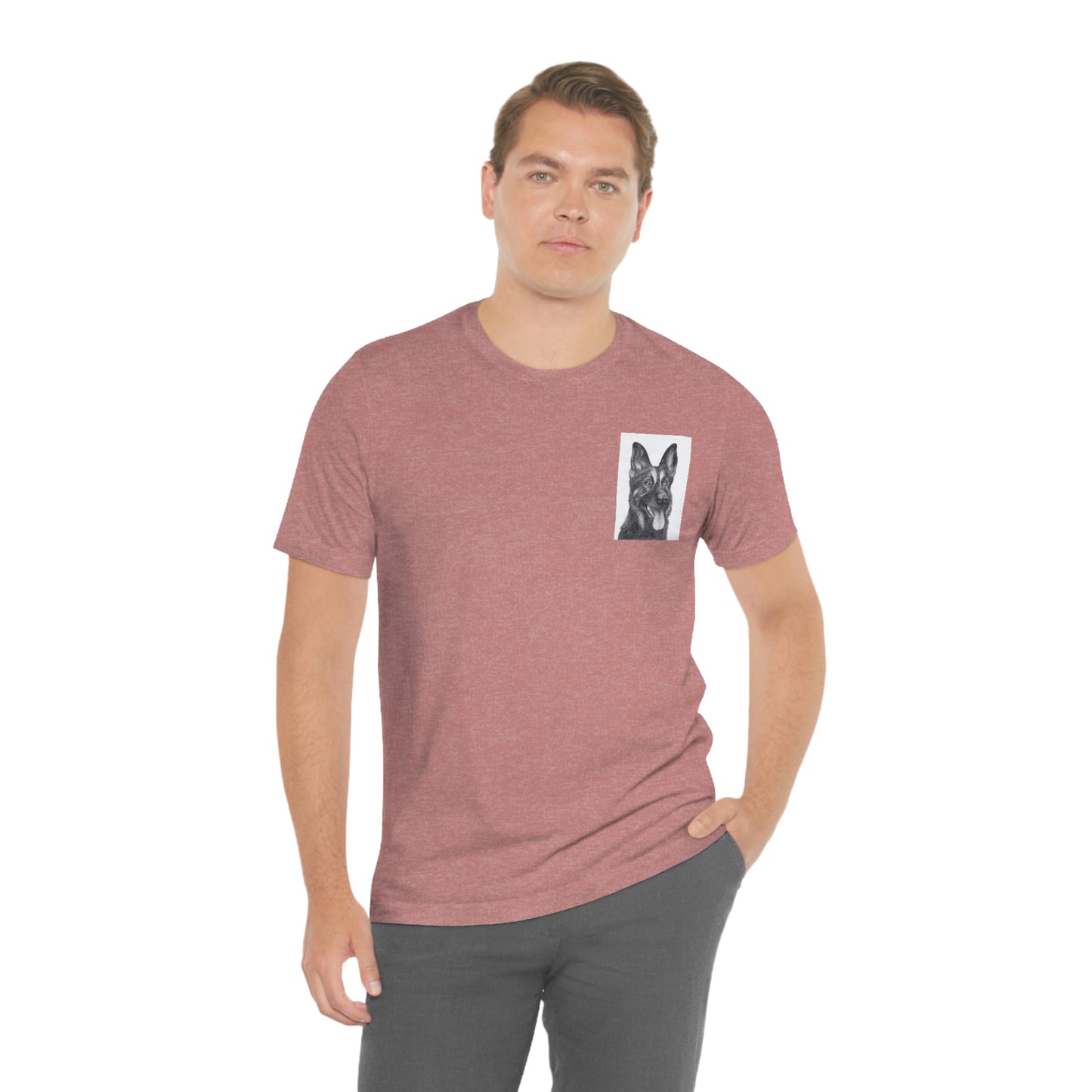 Duerme con perros y tendrás pulgas Camiseta unisex de manga corta REGALO
