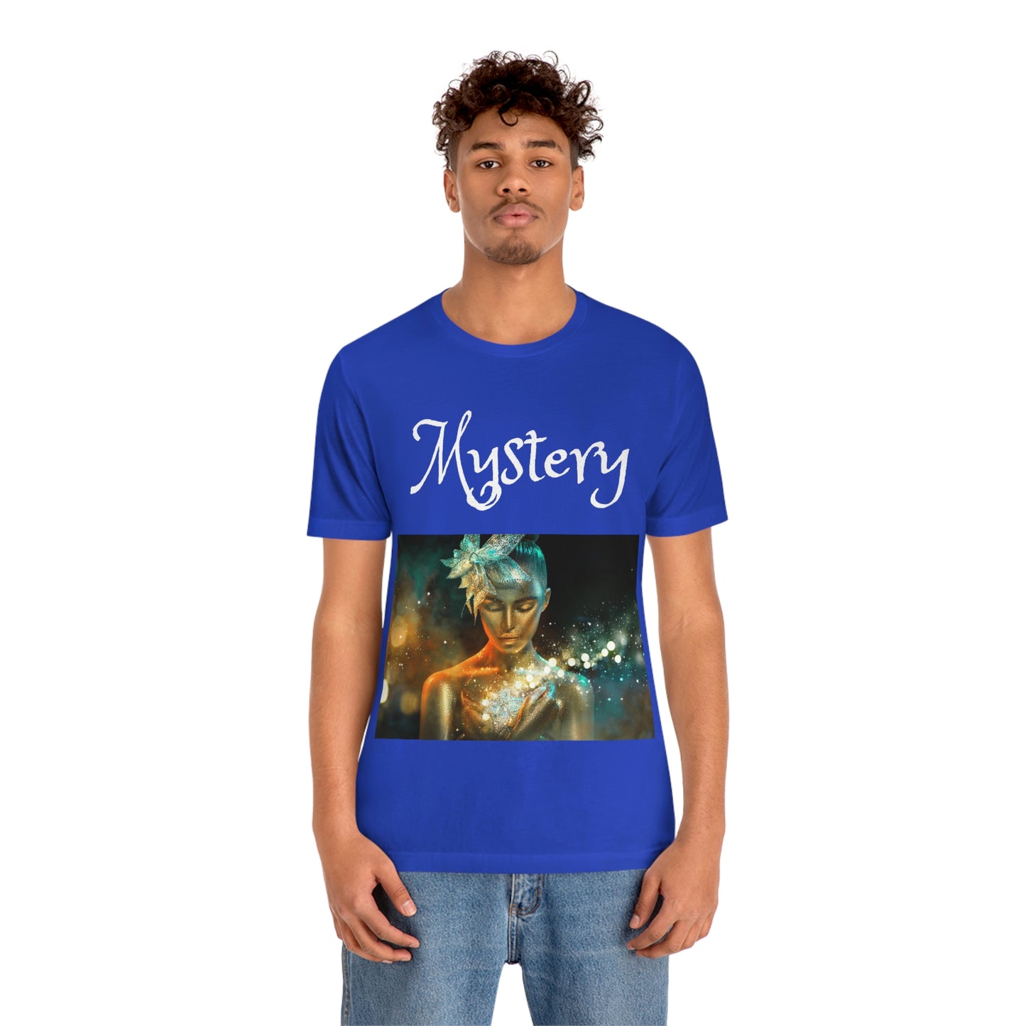 Camiseta unisex de manga corta Mystery, regalo para mamá, papá, hijo e hija