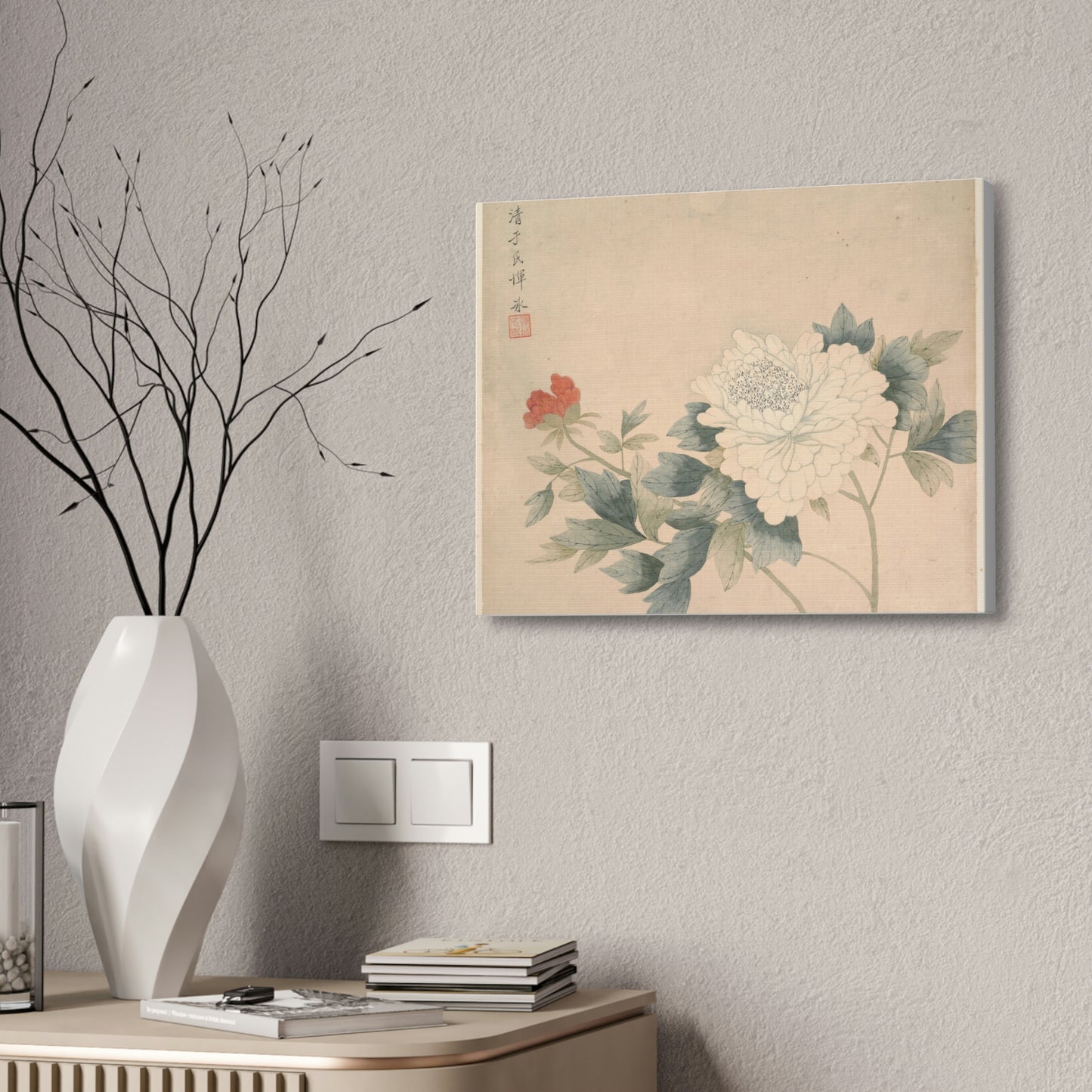 Lienzo de flores japonesas El Museo Metropolitano de Arte de Nueva York
