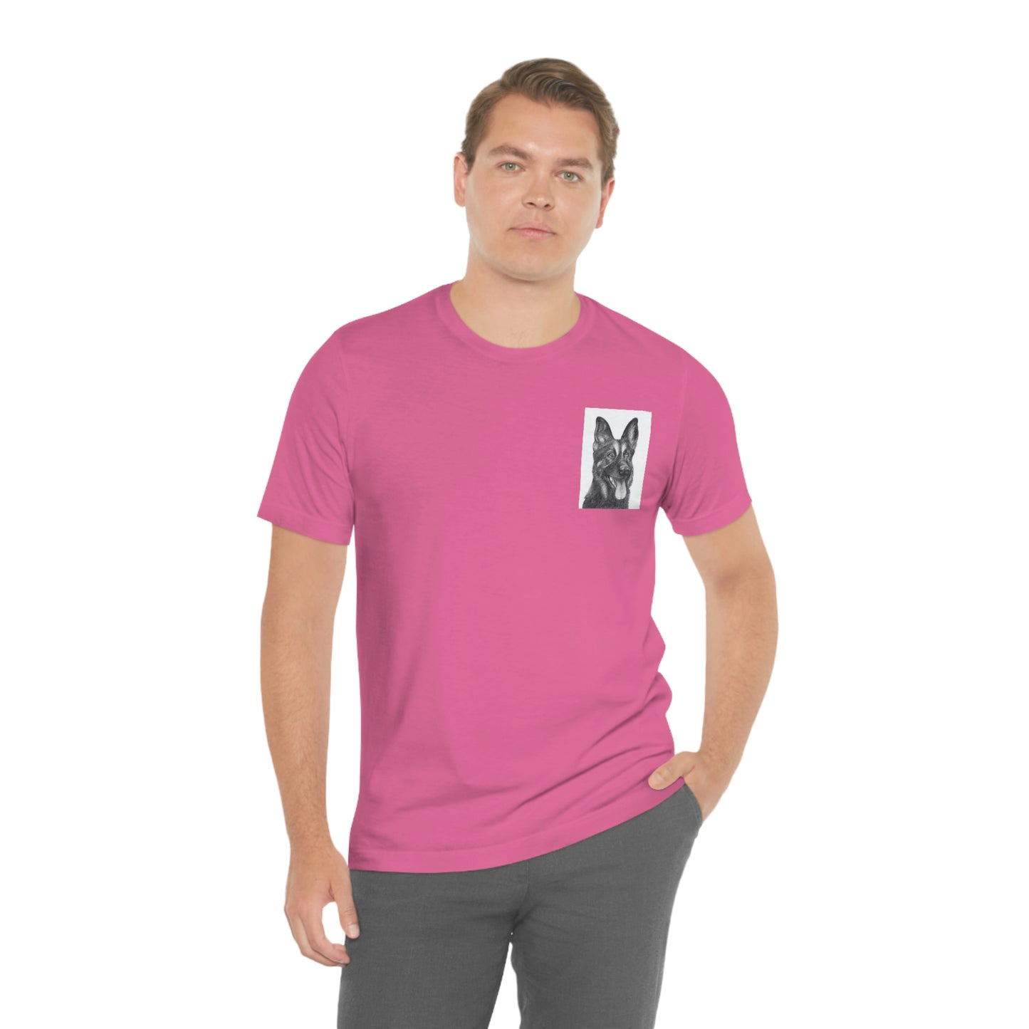 Duerme con perros y tendrás pulgas Camiseta unisex de manga corta REGALO