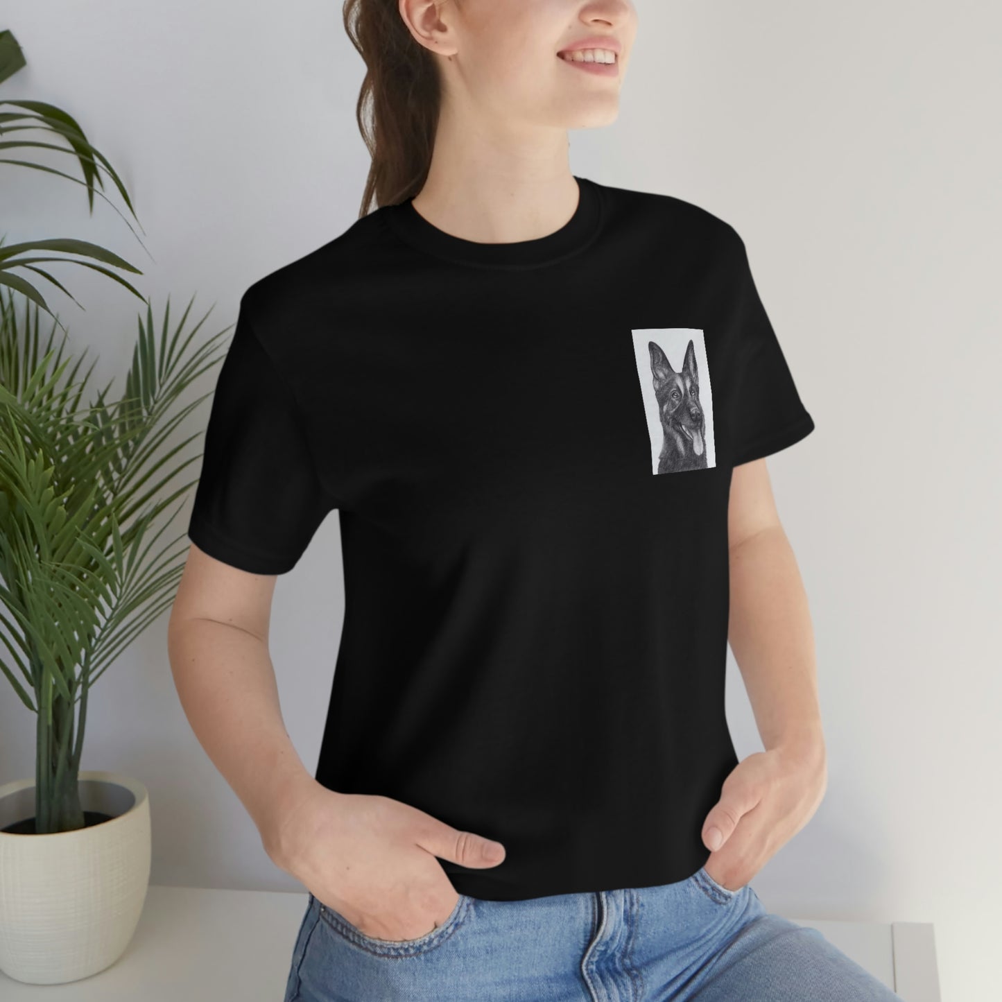 Duerme con perros y tendrás pulgas Camiseta unisex de manga corta REGALO