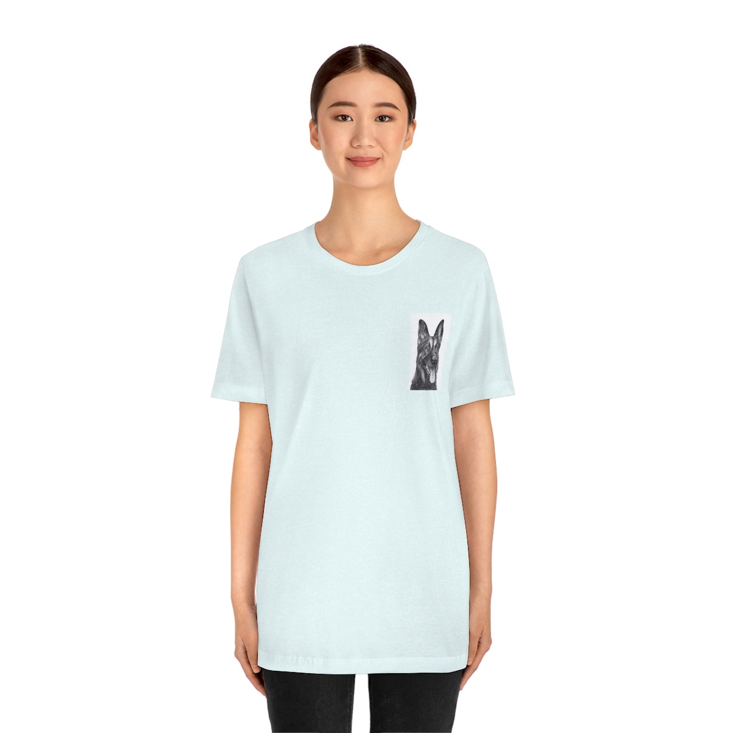 Duerme con perros y tendrás pulgas Camiseta unisex de manga corta REGALO
