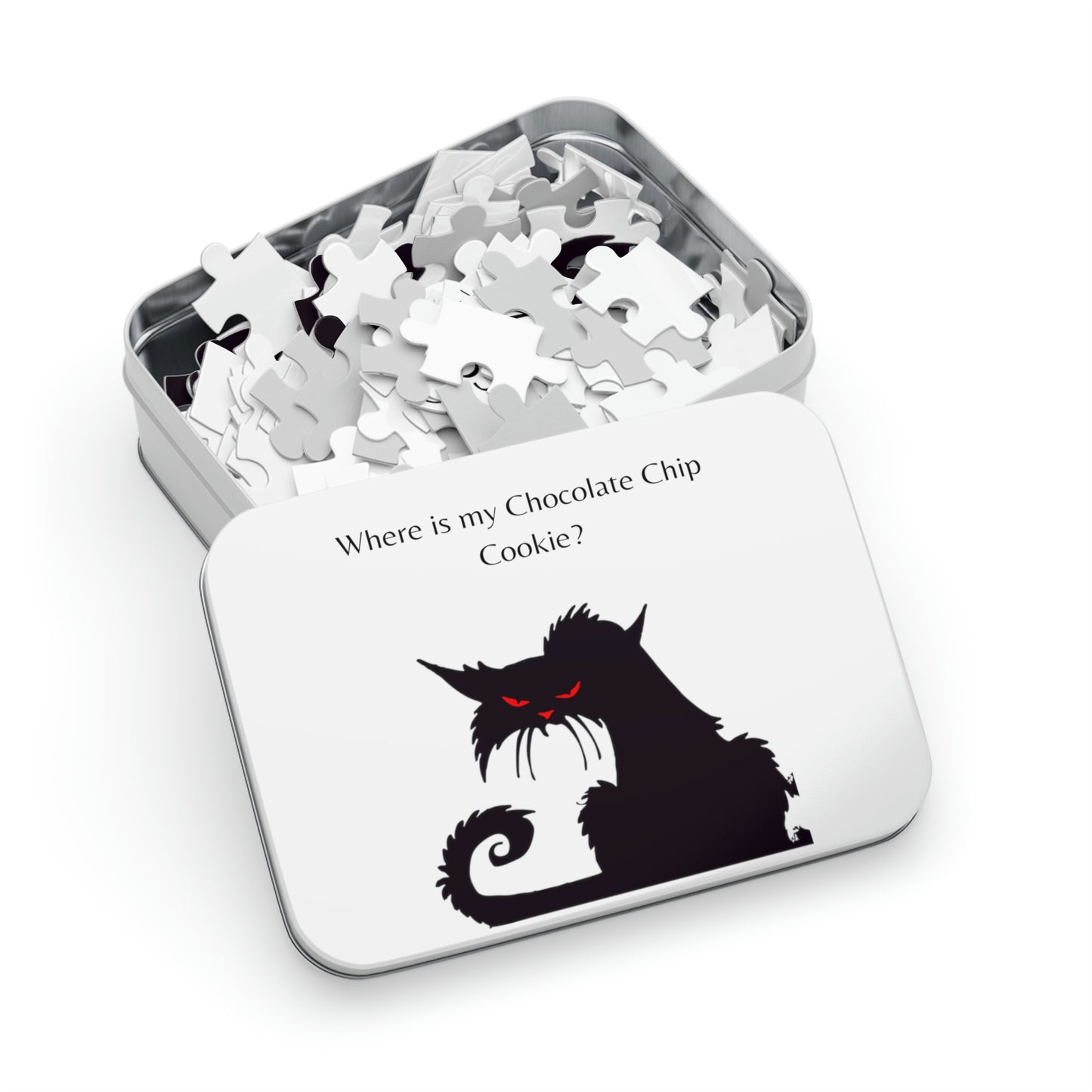 Rompecabezas de gato negro ¡Me encantan los juegos!