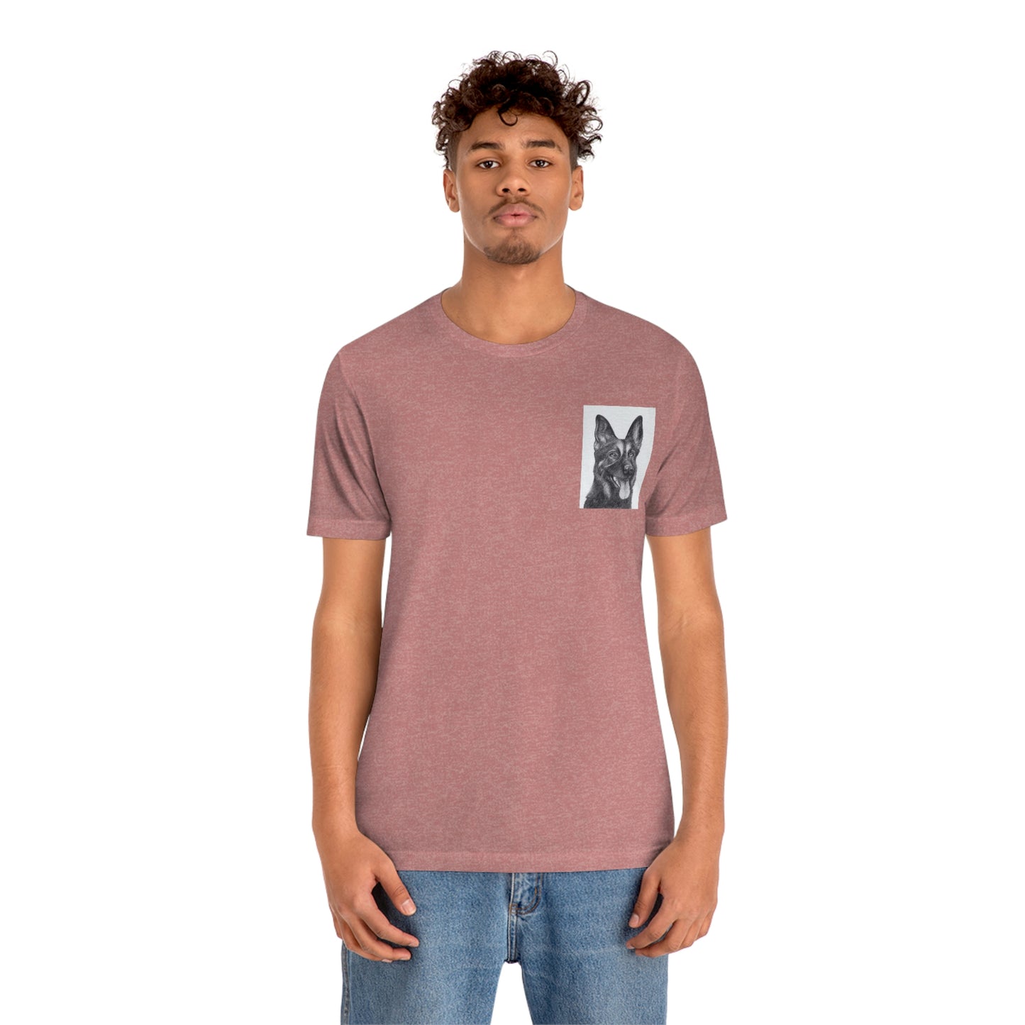 Duerme con perros y tendrás pulgas Camiseta unisex de manga corta REGALO