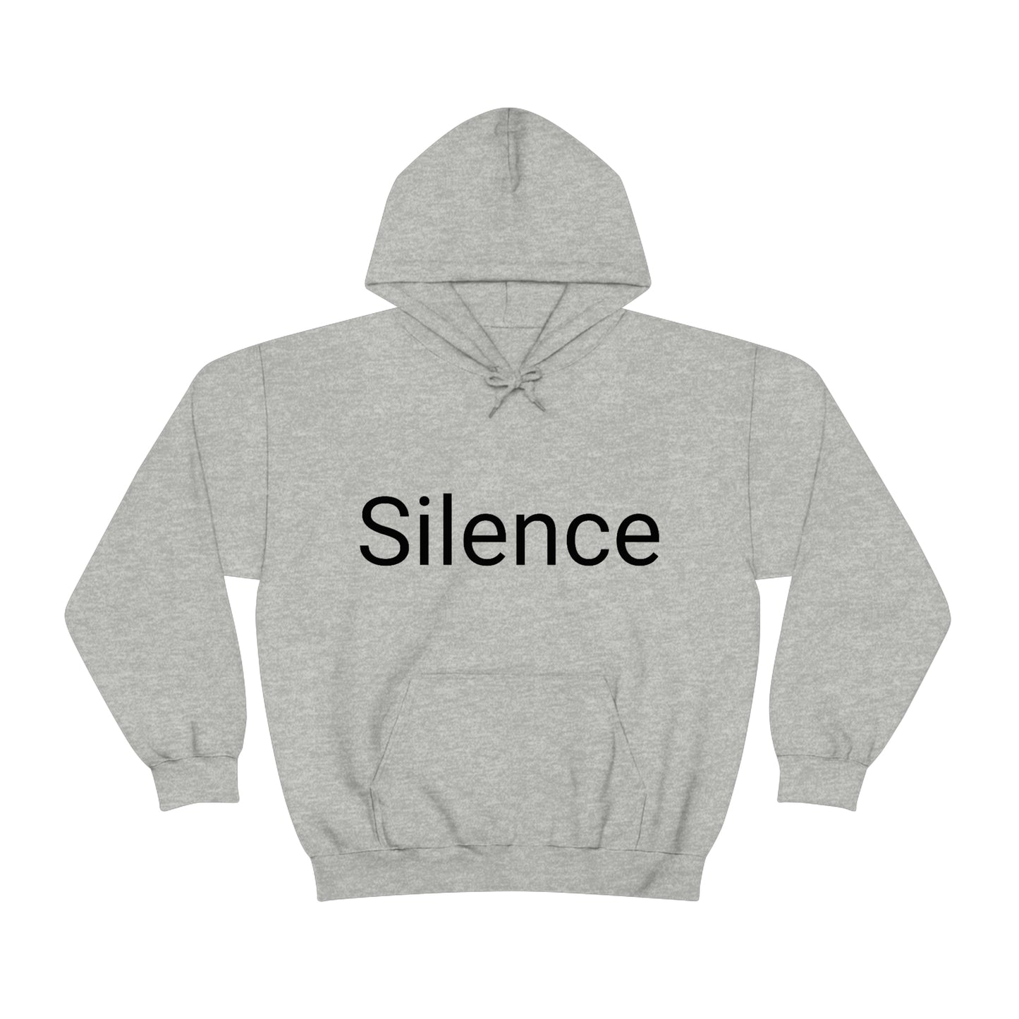 Sudadera unisex con capucha de mezcla pesada Sunset Silence Mamá quiere esta sudadera para su cumpleaños