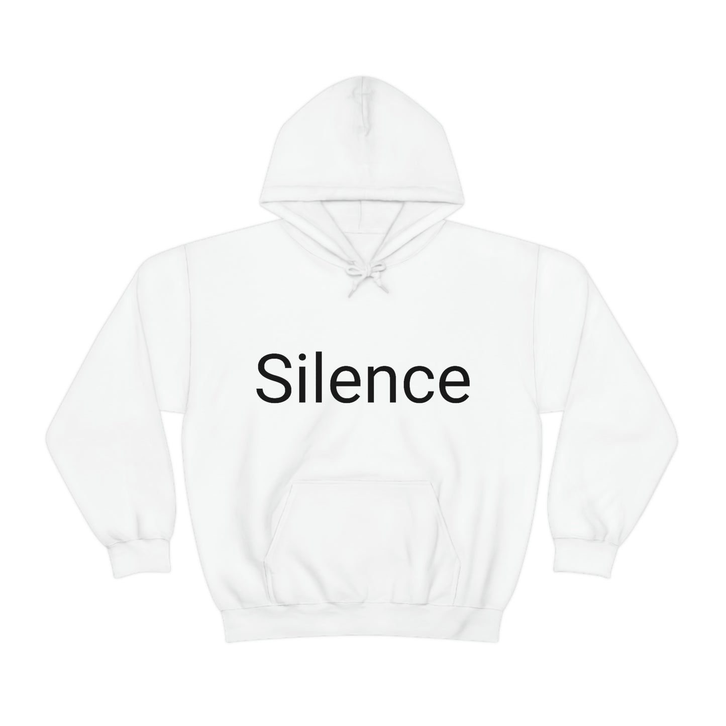 Sudadera unisex con capucha de mezcla pesada Sunset Silence Mamá quiere esta sudadera para su cumpleaños