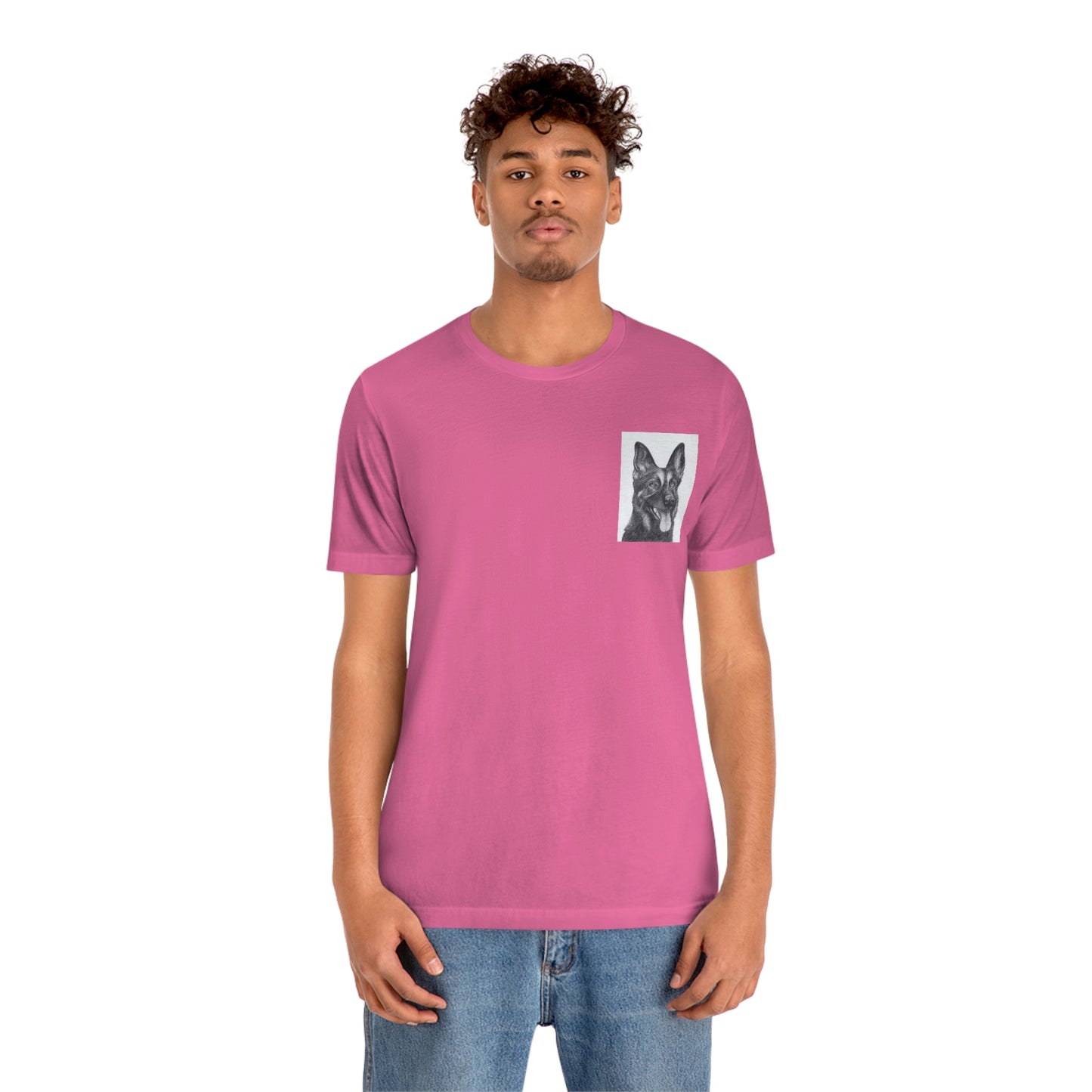 Duerme con perros y tendrás pulgas Camiseta unisex de manga corta REGALO