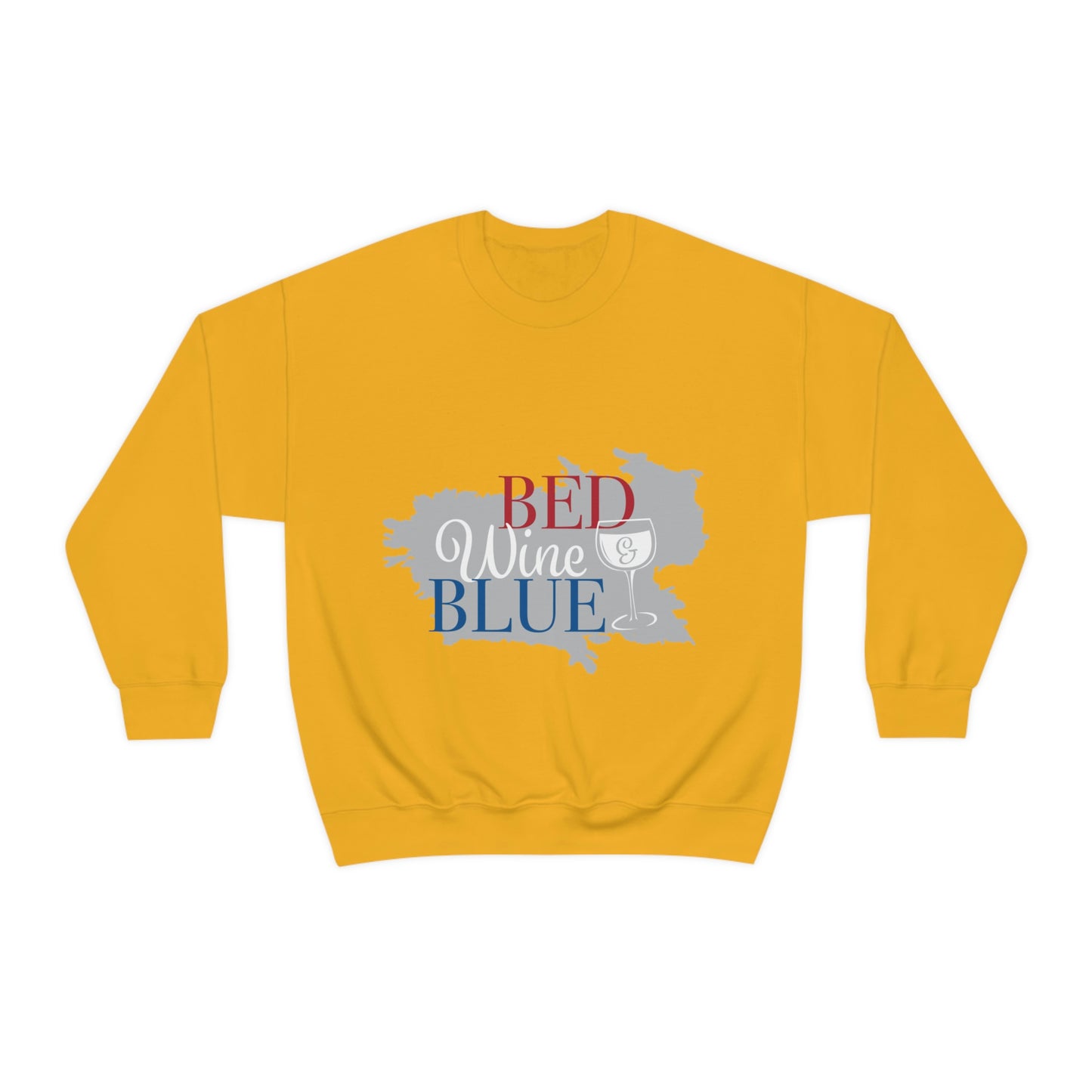 Sudadera de cuello redondo de color azul vino tinto ¡Voy a ir a una fiesta!