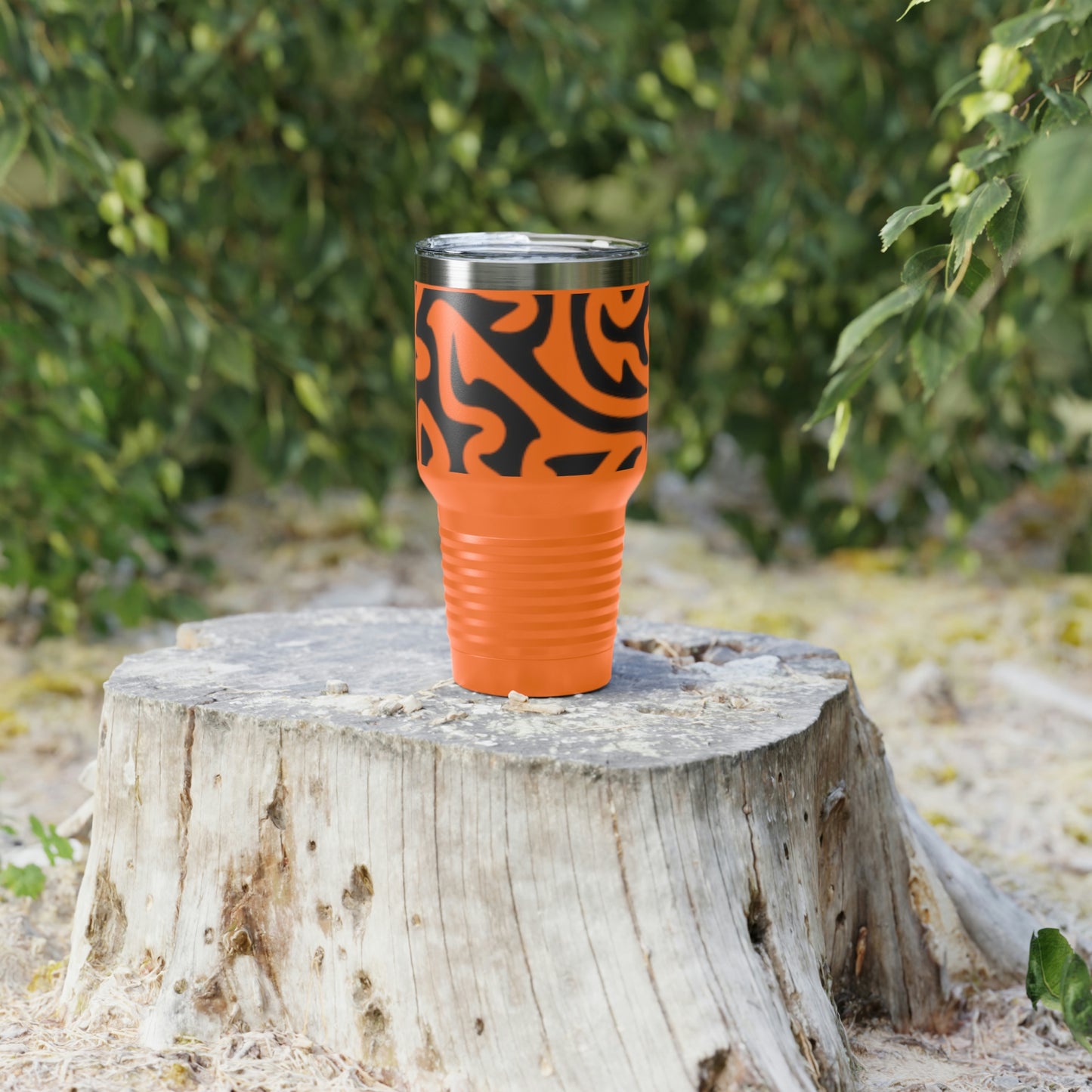 Vaso con cuello redondo y diseño de laberinto, 30 oz, para refrescos, té, agua, jugos, cerveza y vino