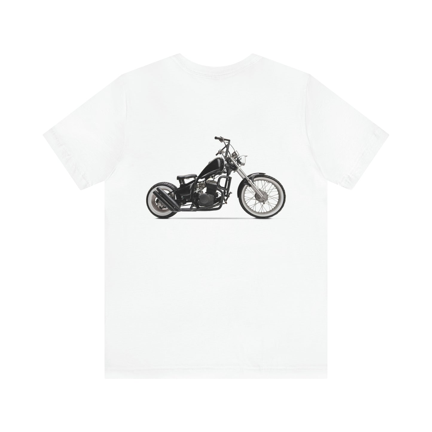 Motorcycle. T-shirt. Custom Artwork. Unique Whimsical Flare. Vivid Colors. Great for Men, Women and Children. Soft against your skin. Comfortable to wear everyday of the week. Looking Fabulous at work, movies, hiking, restaurants, antique shopping and museums. Such a Wonderful Gift!