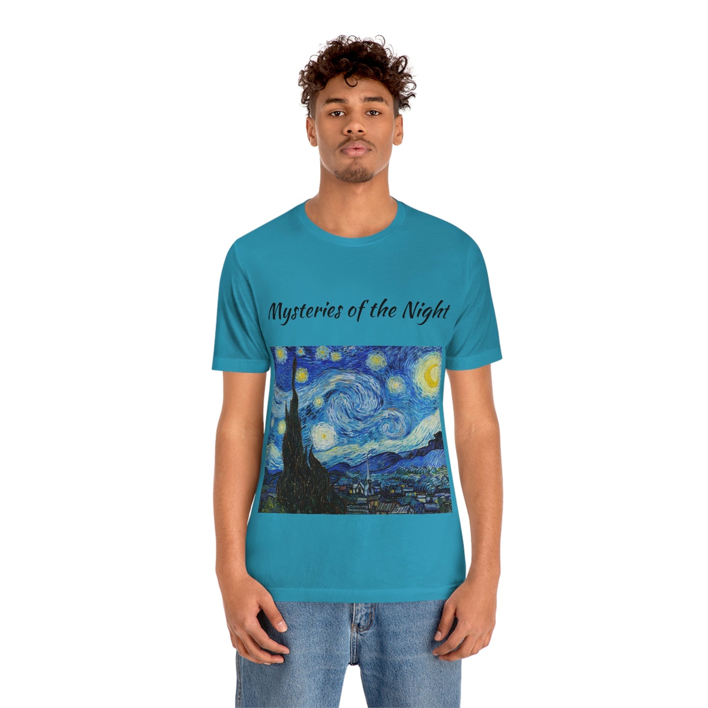 Camiseta unisex Misterios de la noche Viajes Trabajo Vacaciones Relajación