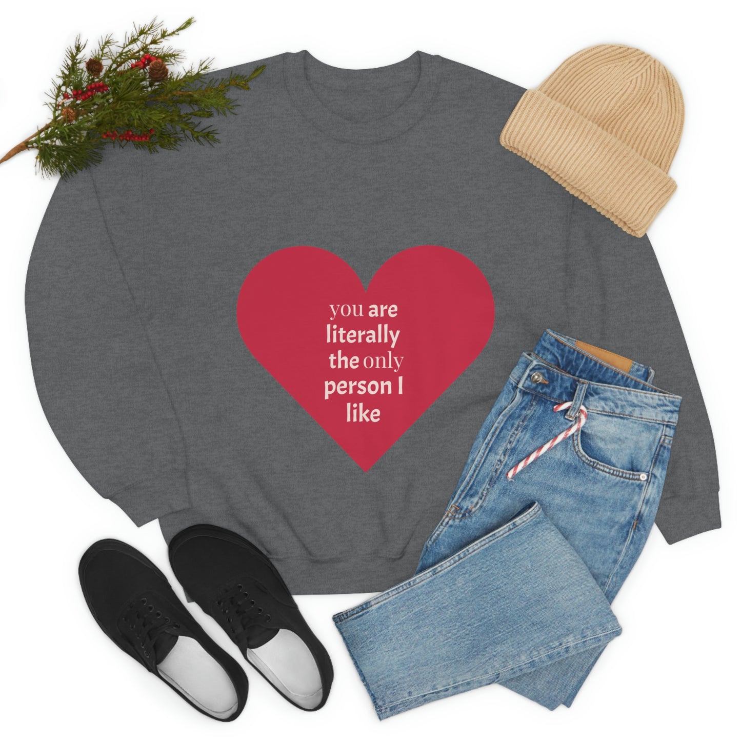 Sudadera de corazón rojo ¡Definitivamente un regalo encantador!
