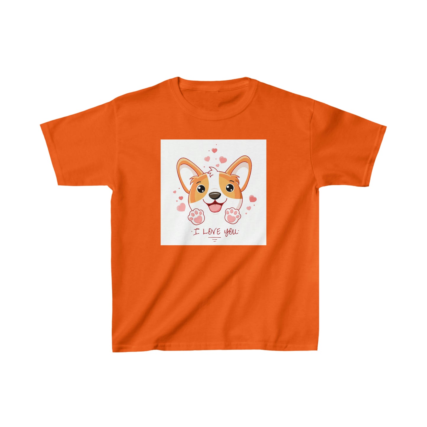 Linda camiseta juvenil con perro te amo ¡Luce fabulosa!