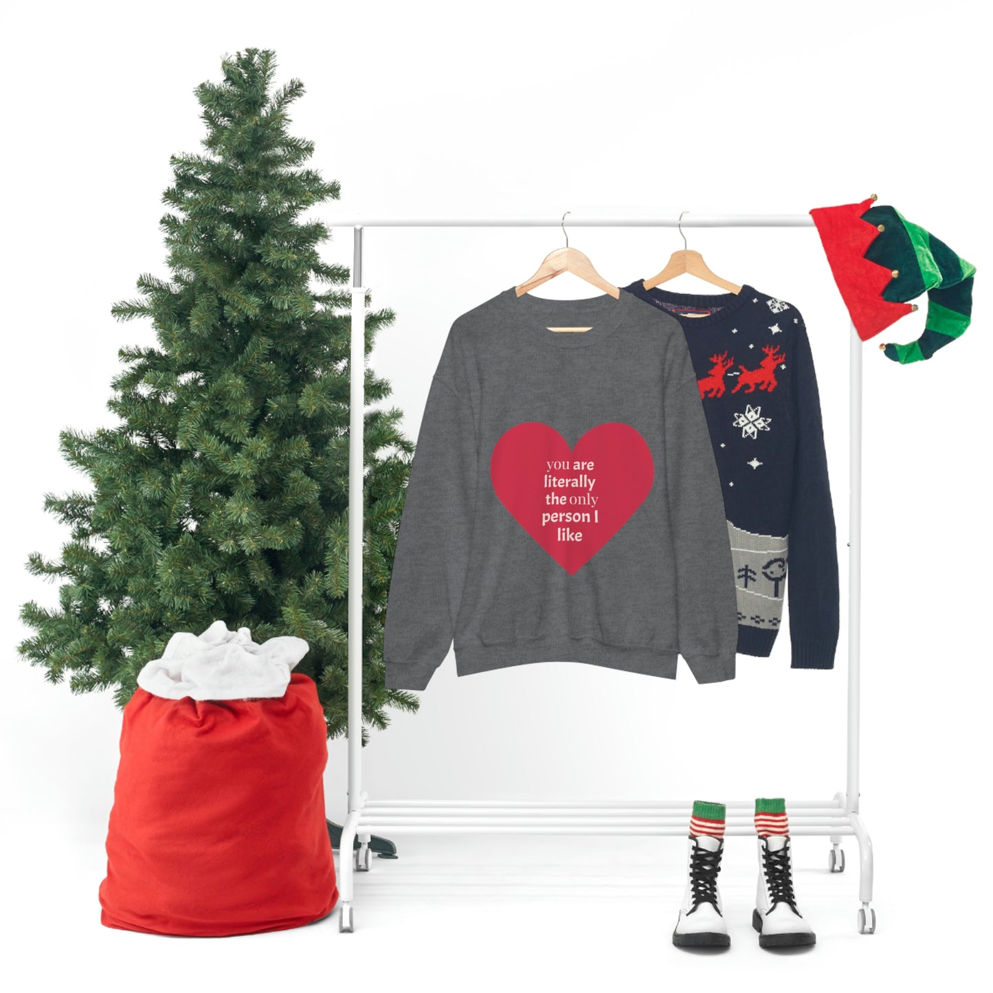 Sudadera de corazón rojo ¡Definitivamente un regalo encantador!