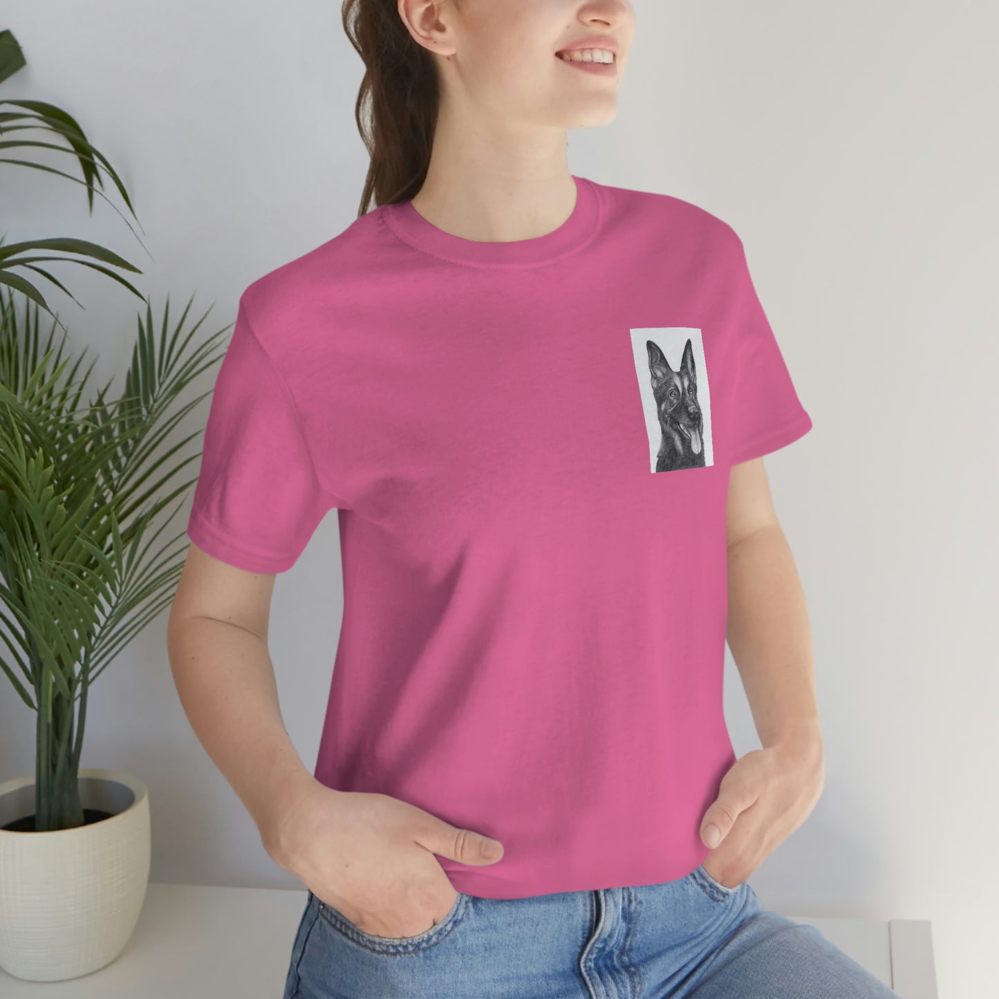 Duerme con perros y tendrás pulgas Camiseta unisex de manga corta REGALO
