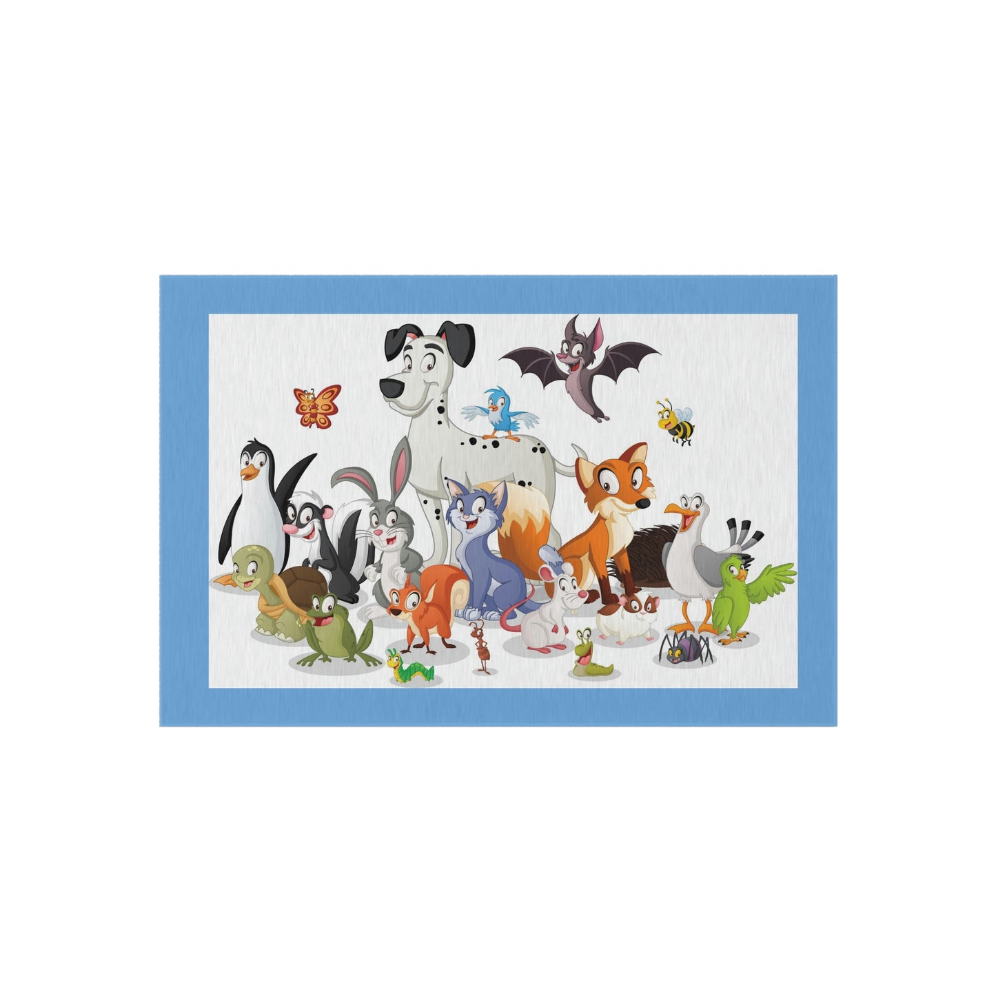 Alfombra para exterior con dibujos de animales ¡A los niños les encantará esta alfombra!