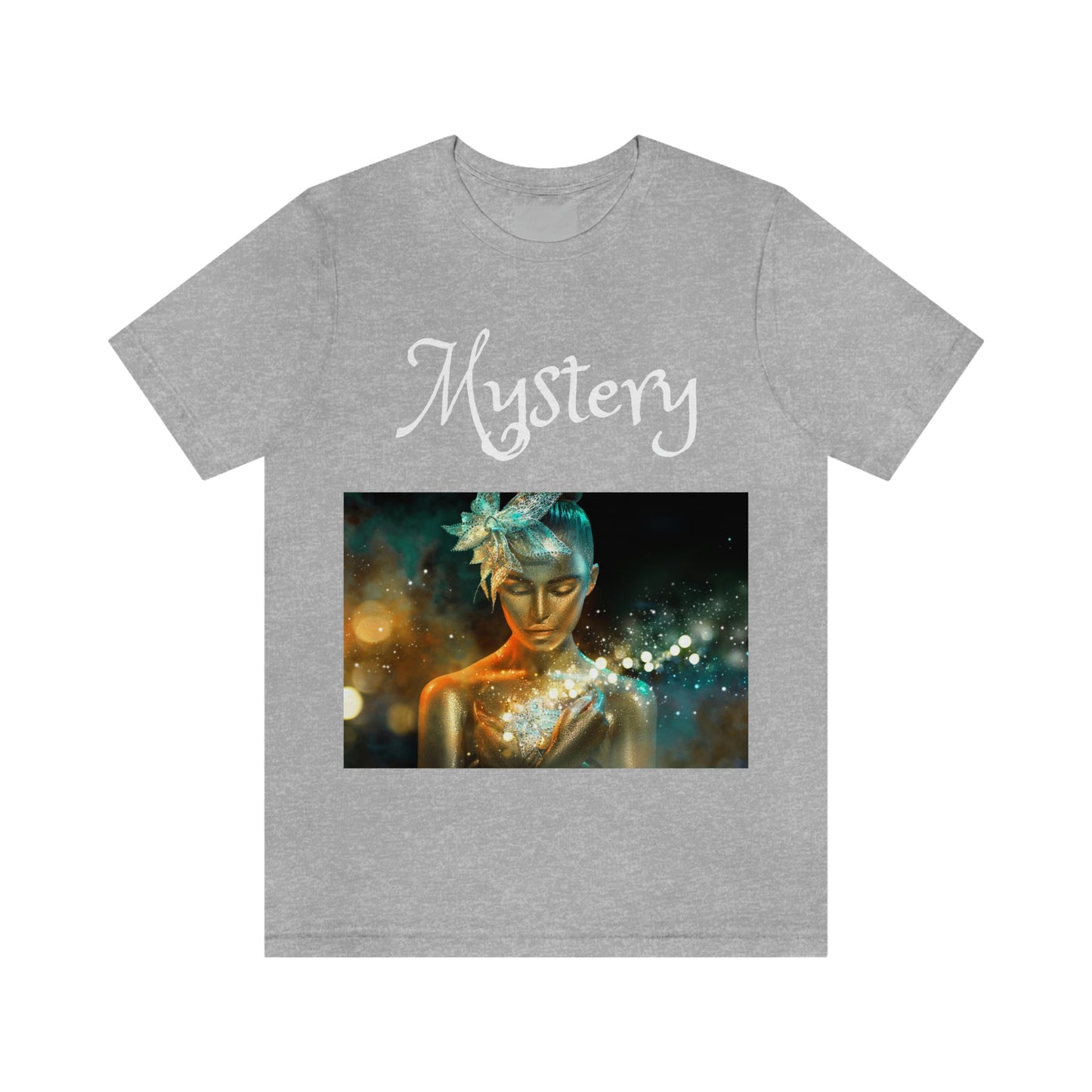 Camiseta unisex de manga corta Mystery, regalo para mamá, papá, hijo e hija