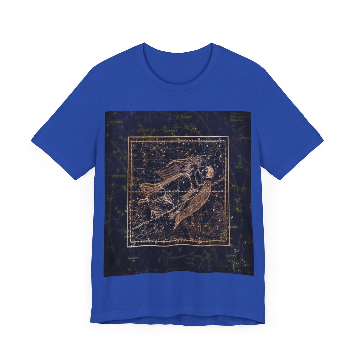 Camiseta Constelación Hidra más grande Cruz más pequeña ¡GUAU!