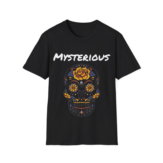 Mysterious Skull  Halloween Unisex Softstyle T-Shirt